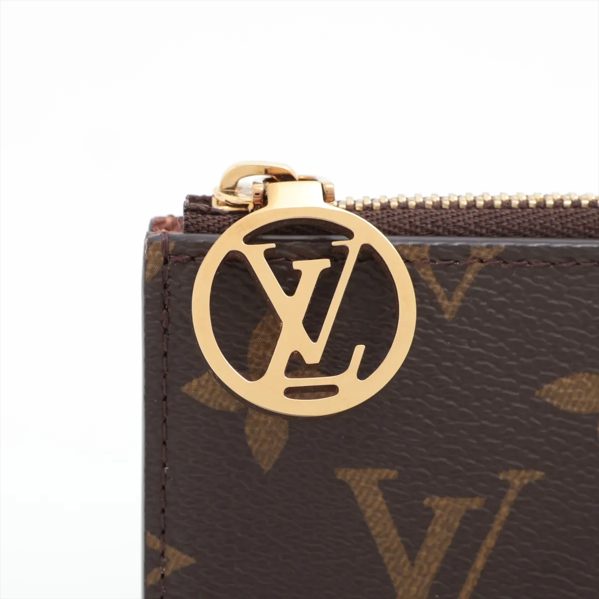 Monogram Porte Cartes Romy M81880 Brown Card Case (RFID detected) — view 5