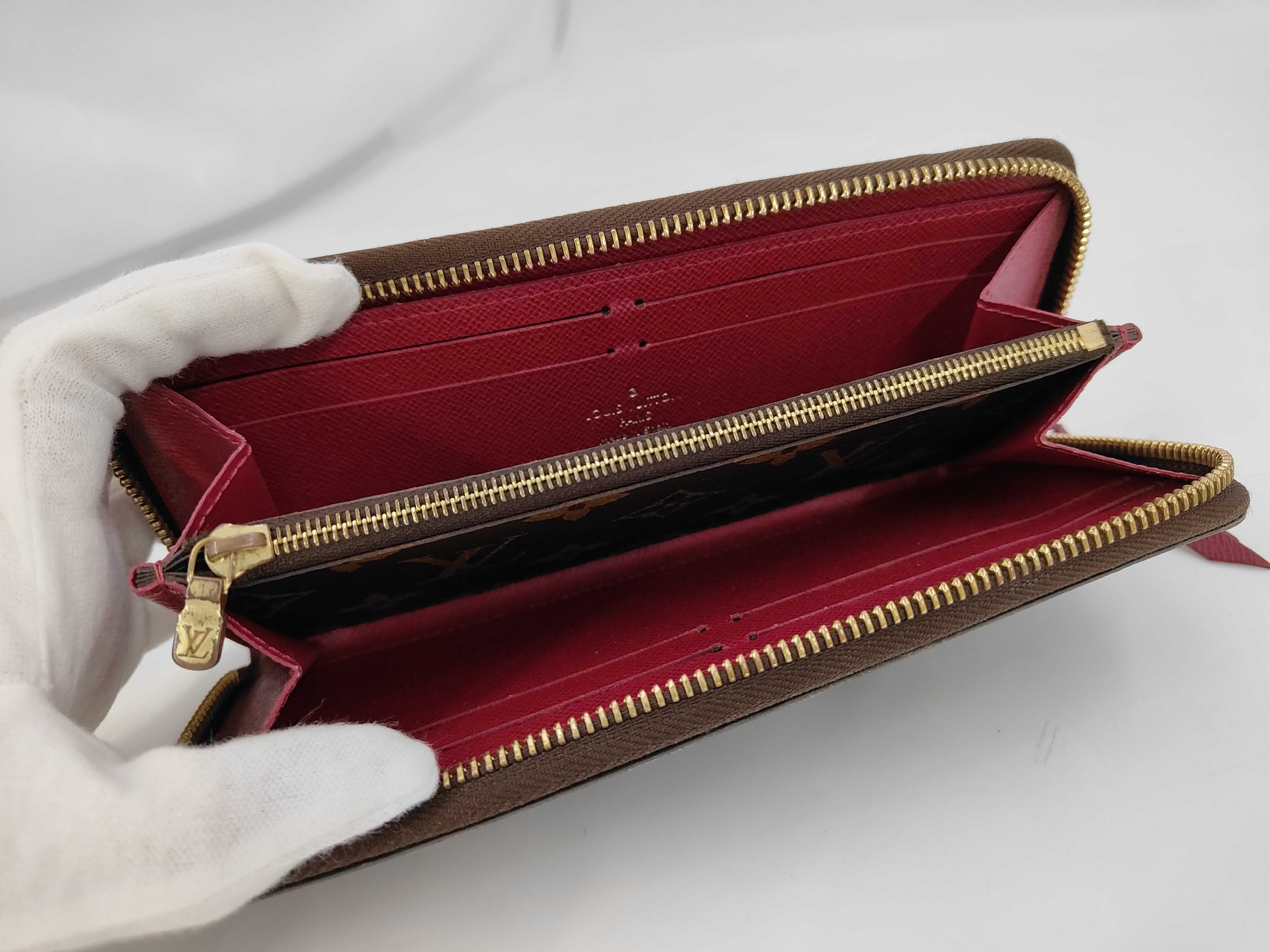 Monogram Louis Vuitton Portefeuille Clemence Wallet — view 4