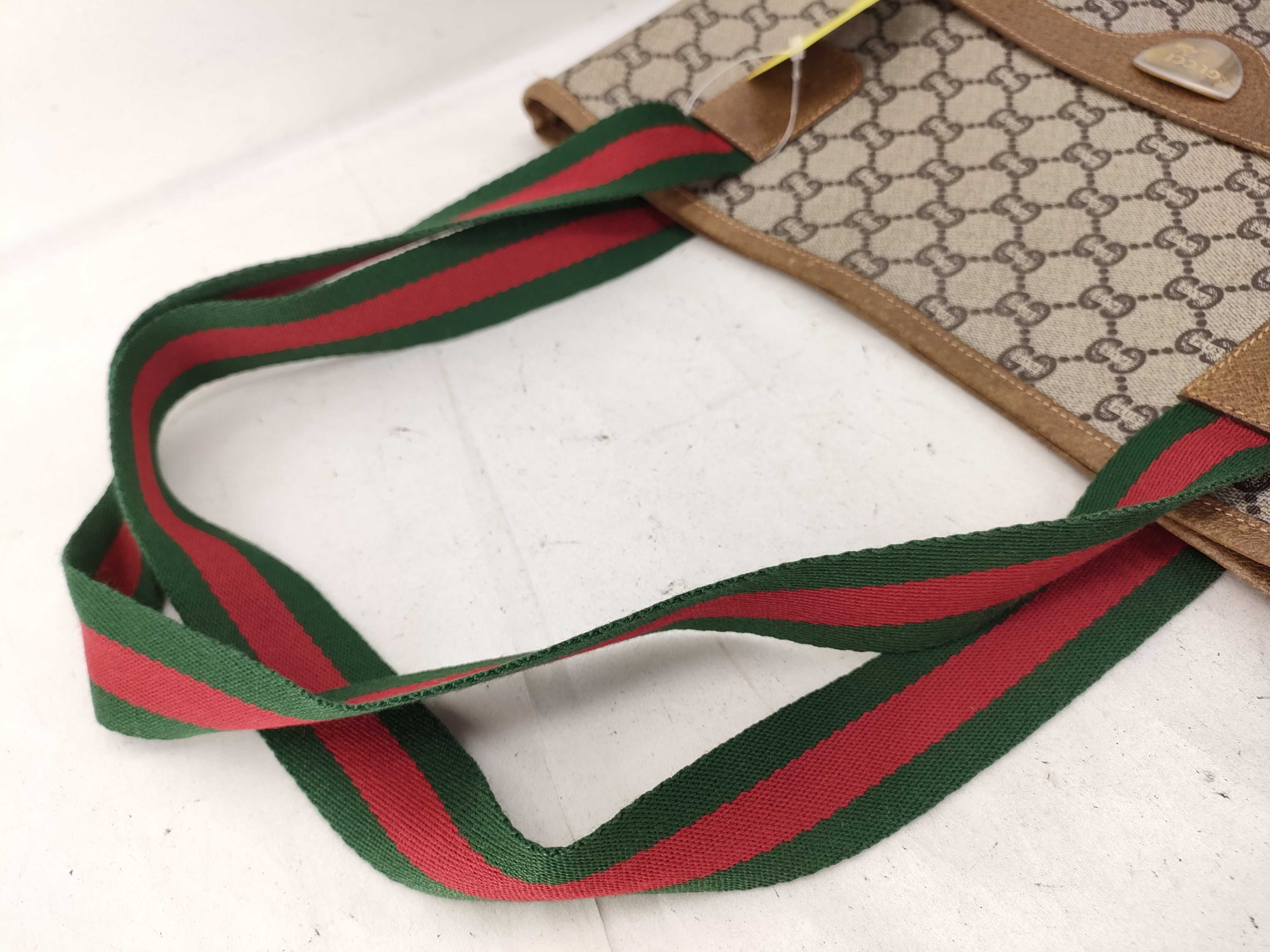 GG Supreme Sherry Line PLUS Tote Bag — view 3