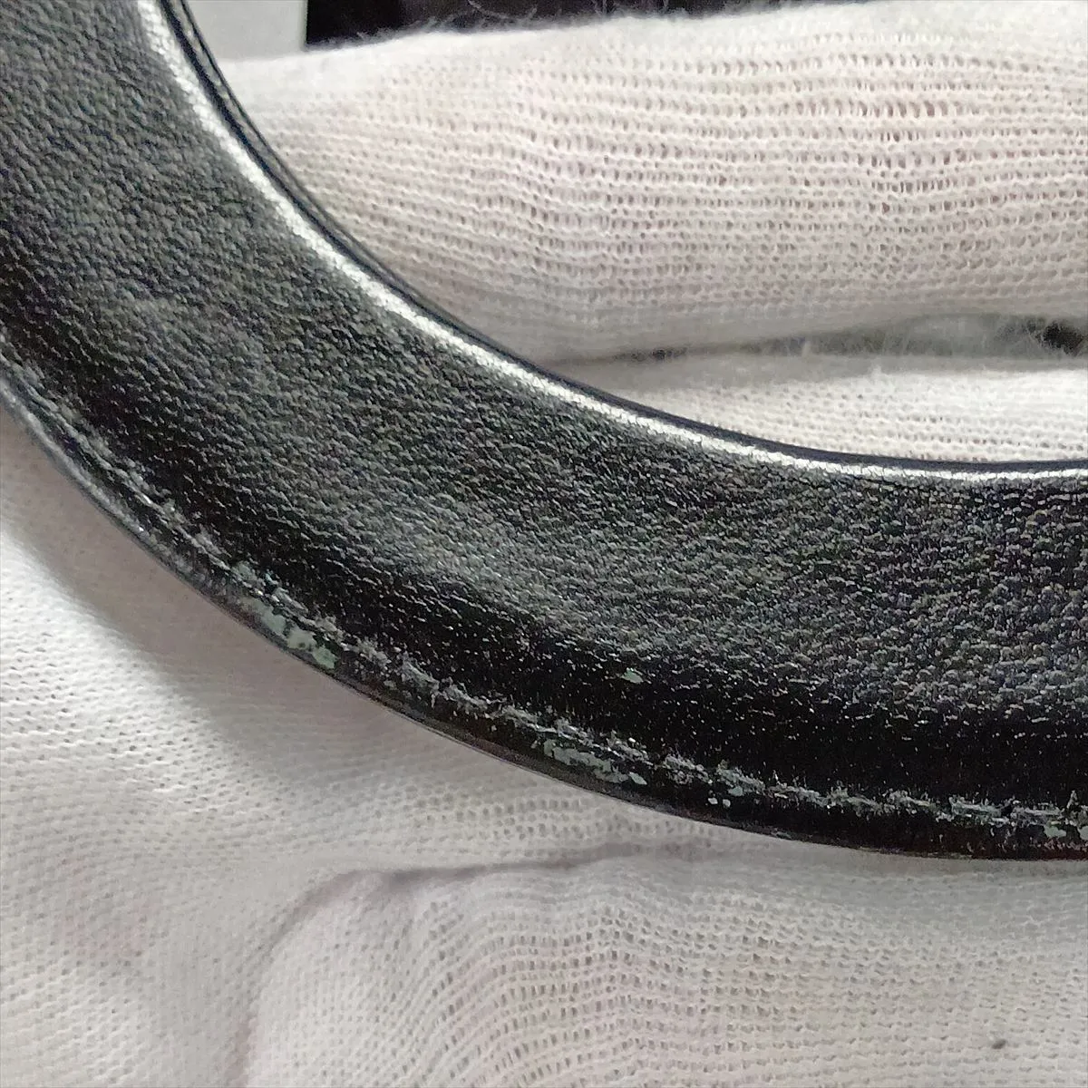 Cannage Lady Dior Large Leather 2-Way Handbag, Black — view 14