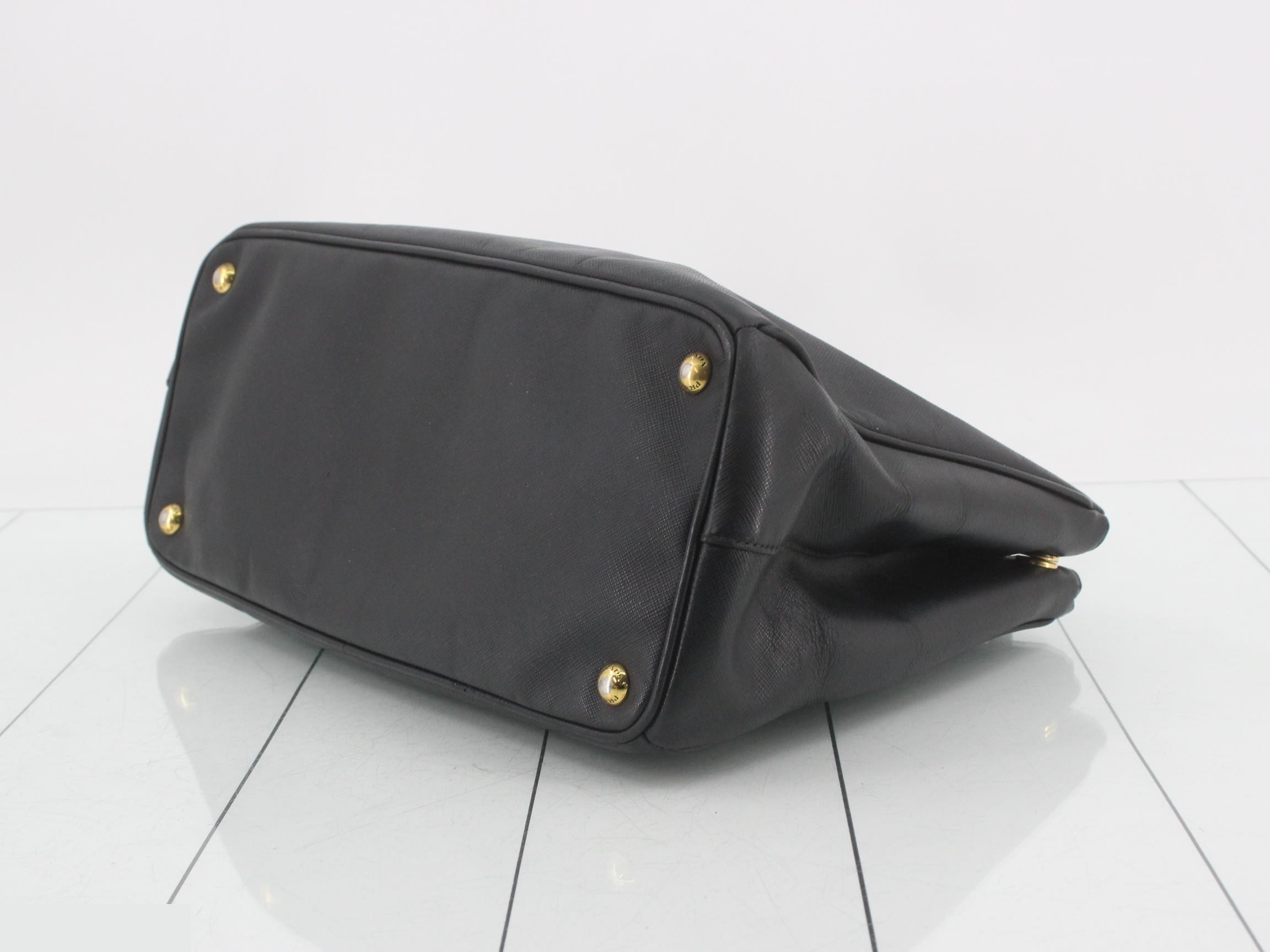 Saffiano Galleria handbag, black — view 6
