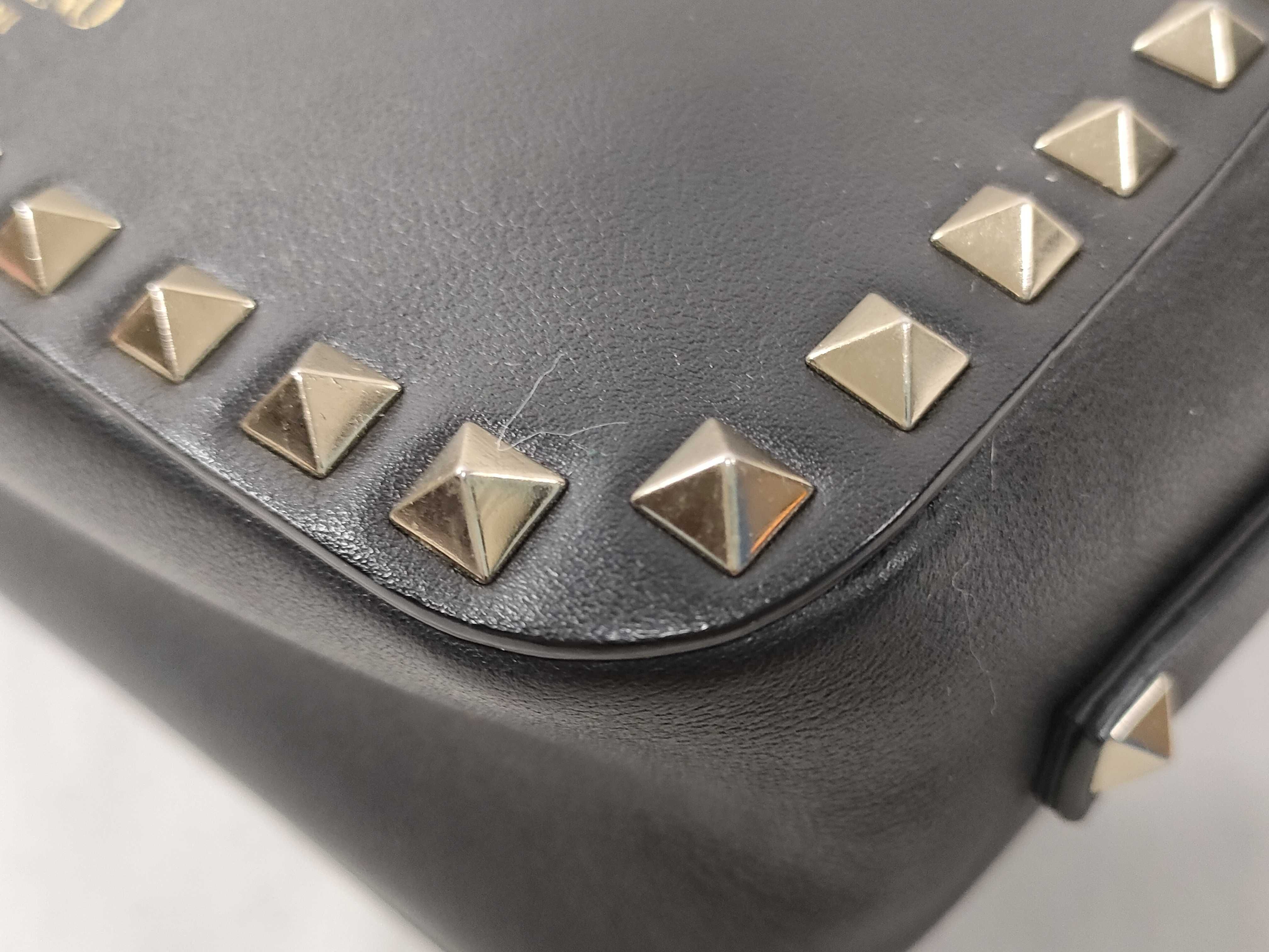 Rockstud Small Crossbody Bag Black Shoulder Bag — view 7