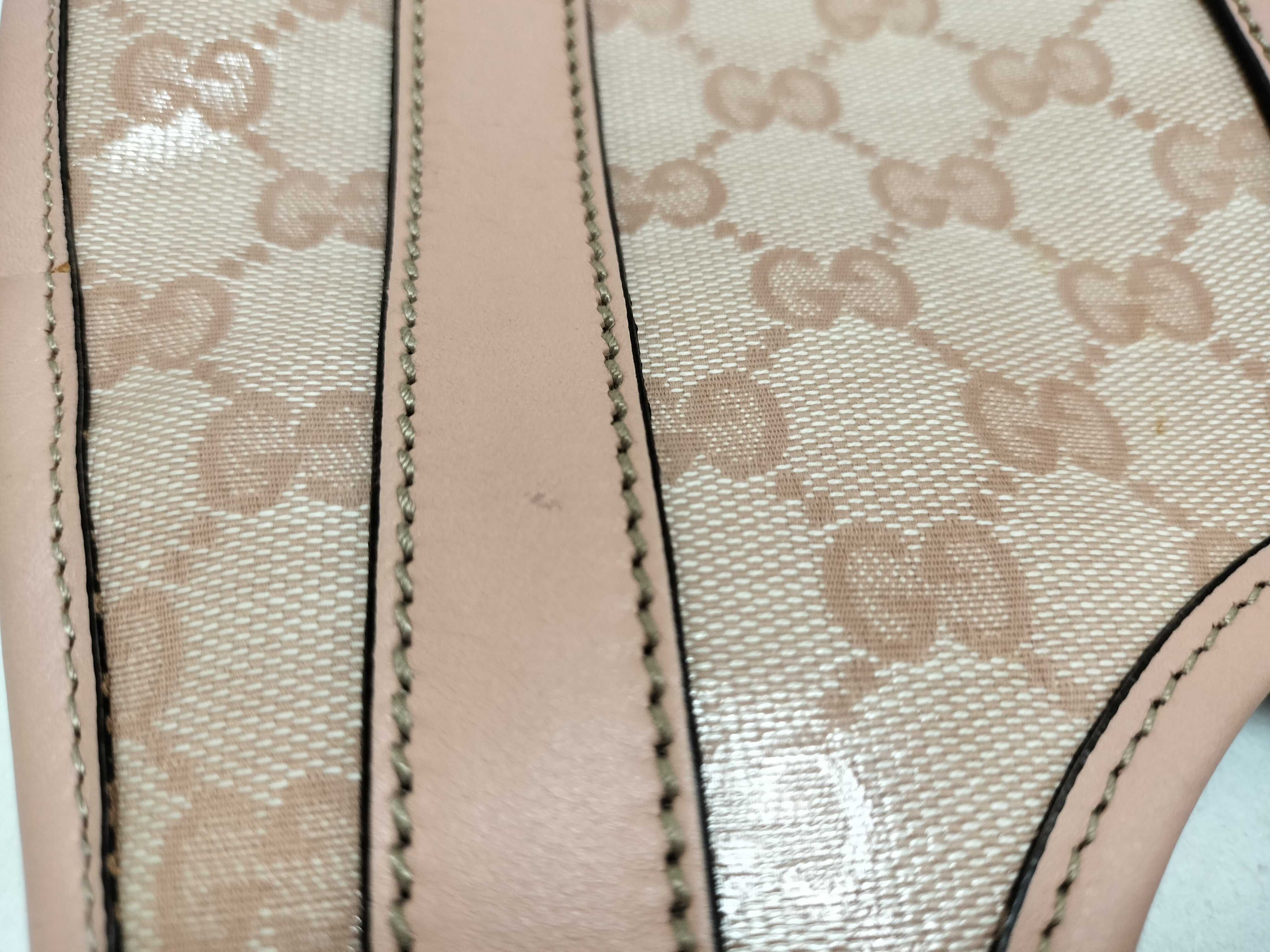 Jackie Gucci GG Jackie Pink Shoulder Handbag Shoulder Bag — view 13