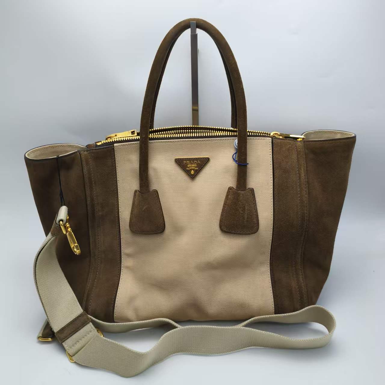 【*Shipped from: China*】PRADA Canvas Shoulder Bag — view 2