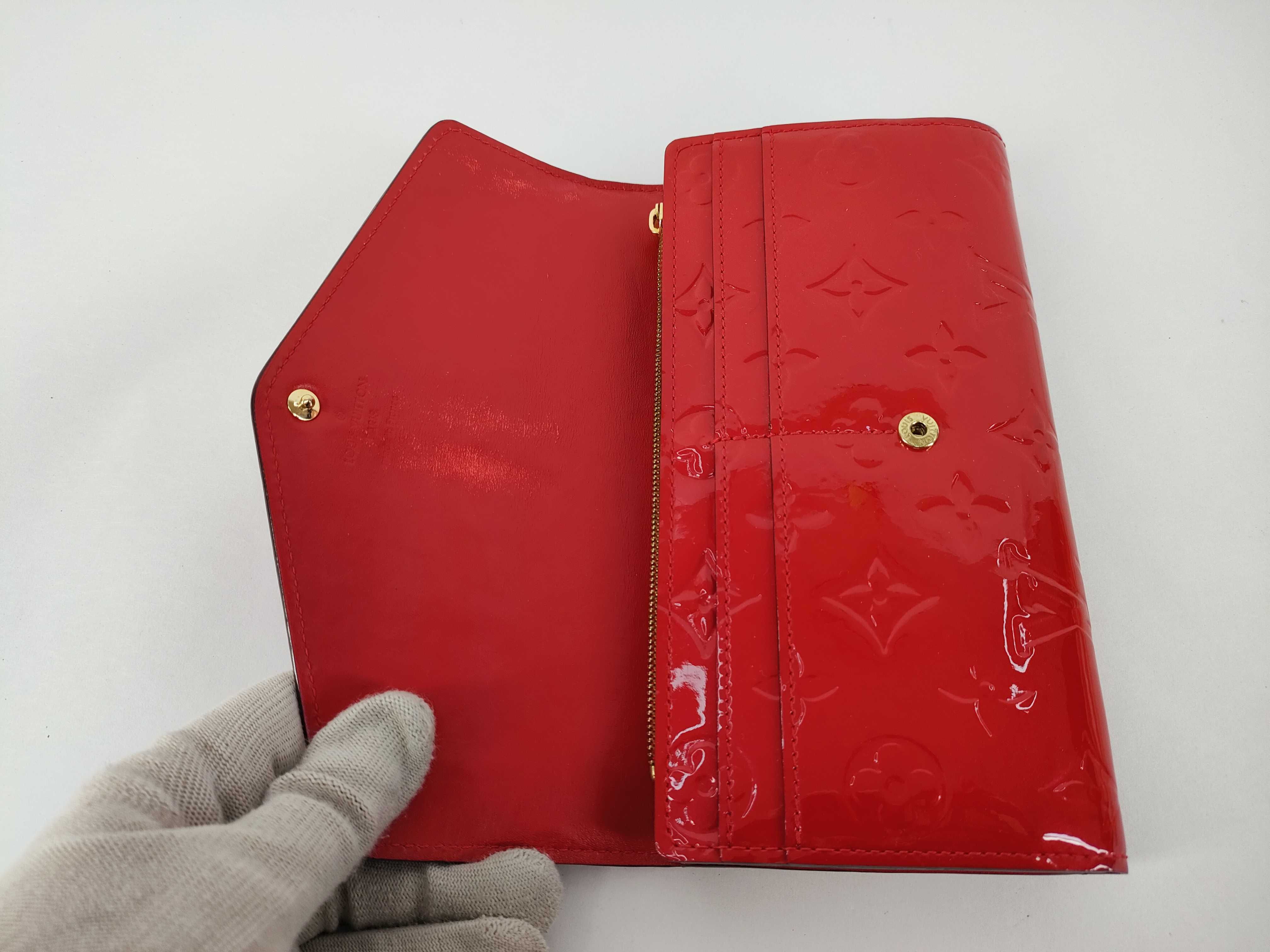 Vernis / Monogram / Portefeuille Sarah / M90208 / TS0168 / Long Wallet / Enamel Wallet — view 9