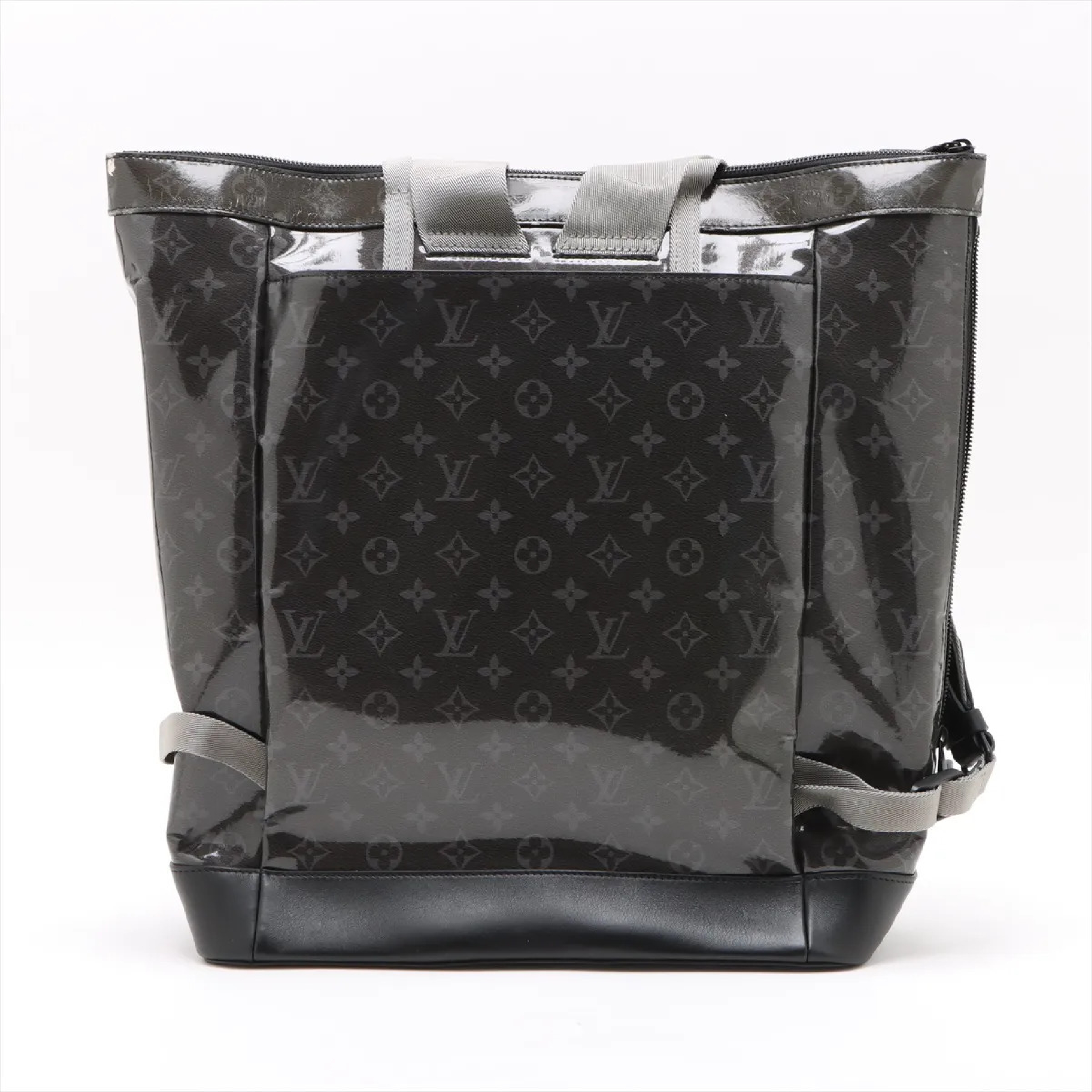 Monogram Eclipse Glaze Zipped Tote Bag M43900 NZ2128 (RFID detected) Backpack — view 2