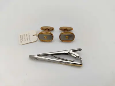 Tie Pin & Cufflink Set (with box)