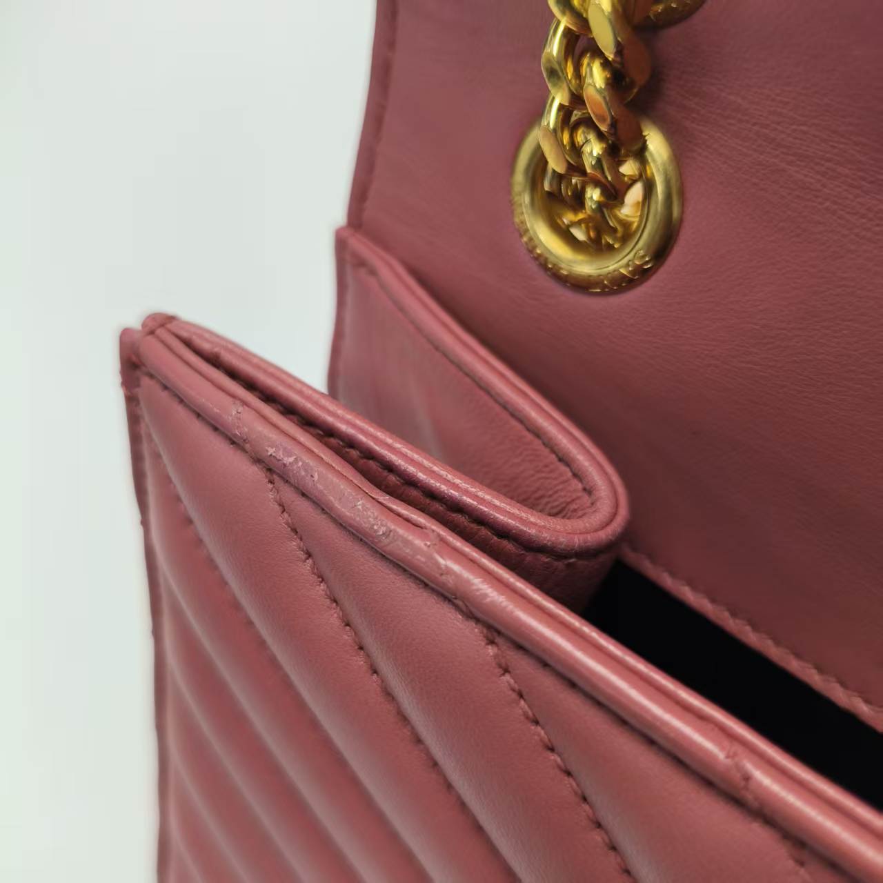 【*Shipped from: China*】SAINT LAURENT Leather Shoulder Bag — view 10
