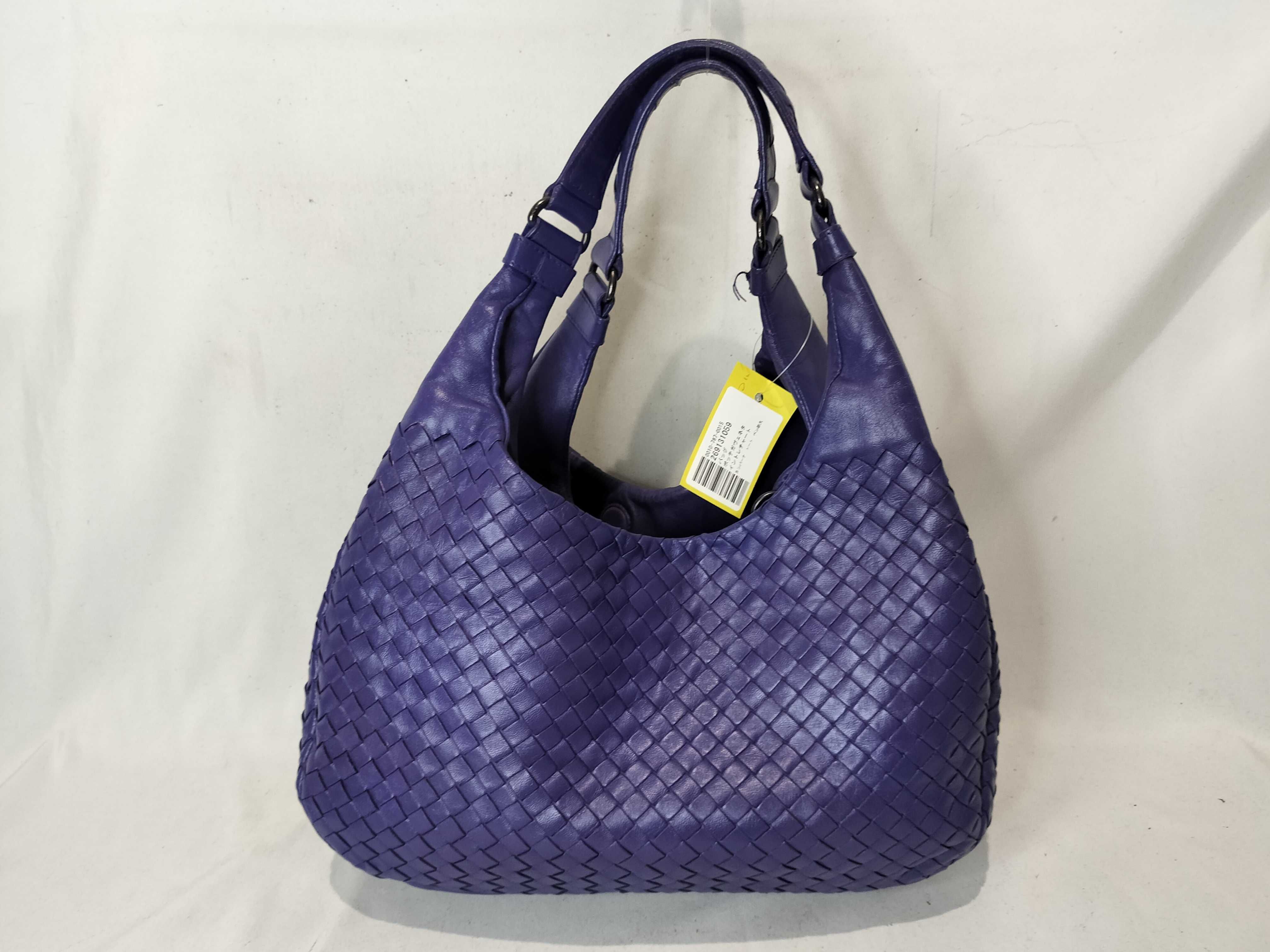 Intrecciato Campana Tote Bag (Handbag with large pen marks)