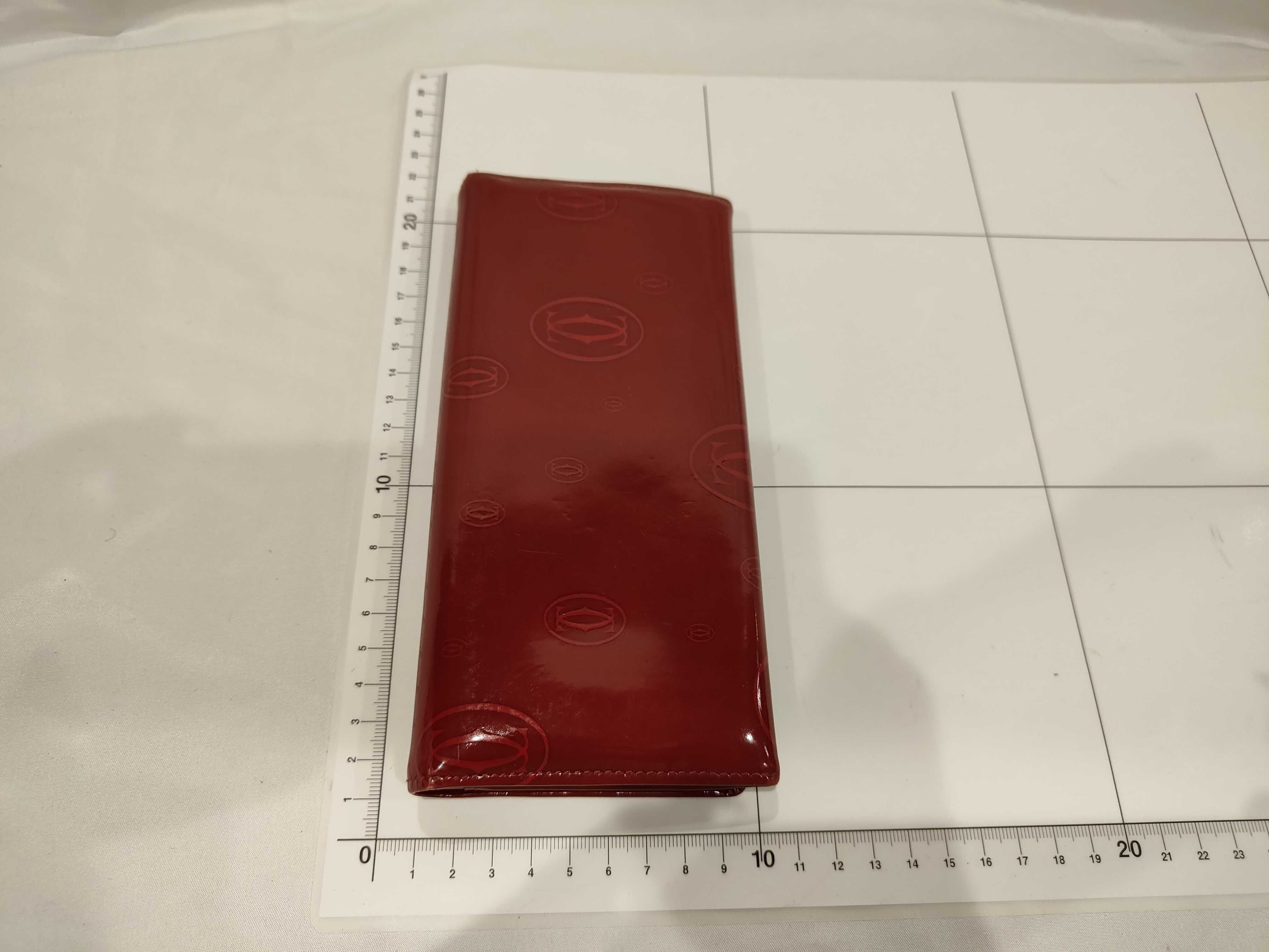 Happy Birthday / Enamel / Long Wallet / Bordeaux — view 2