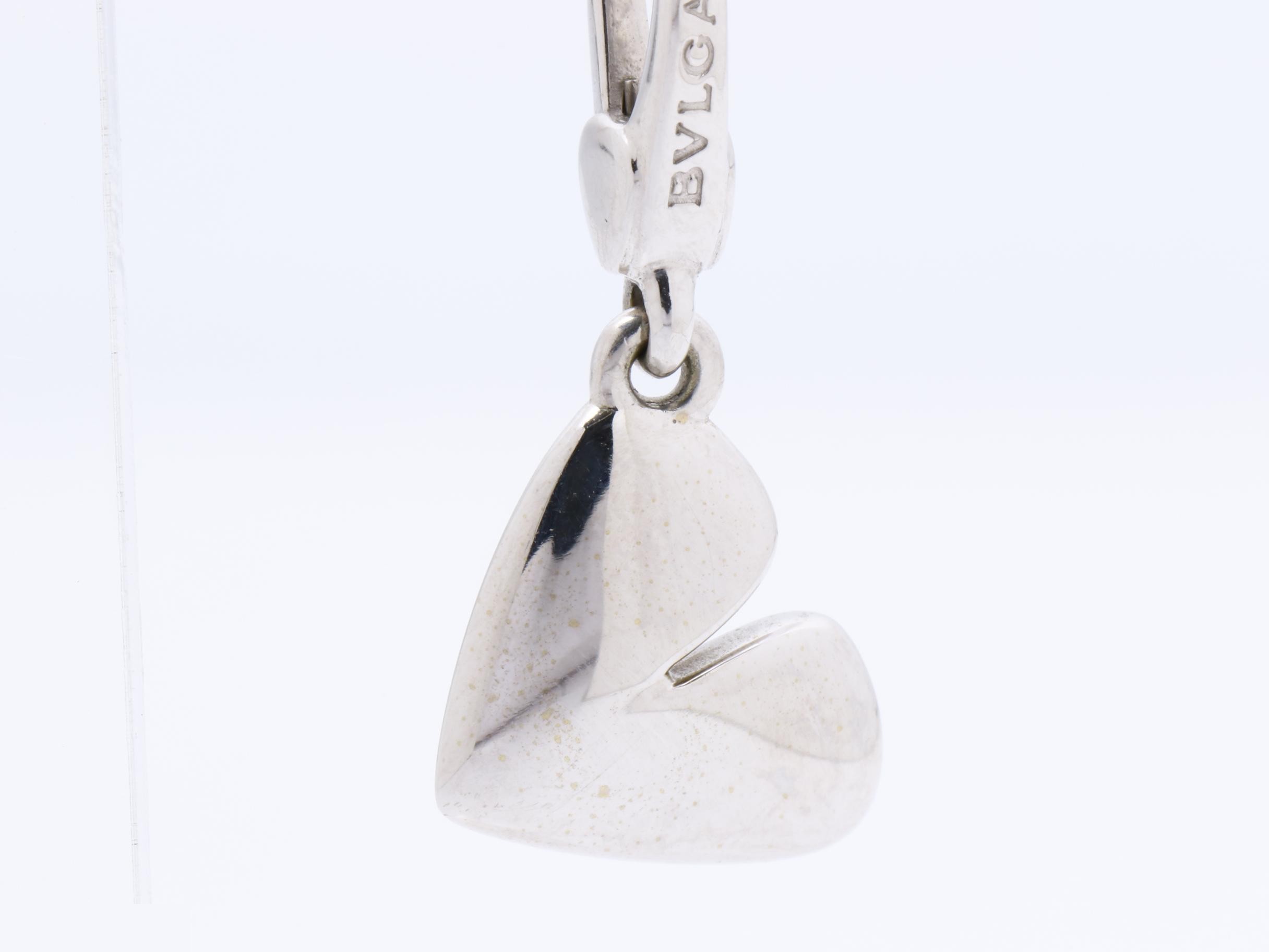 750WG Cuore Heart Charm Top 3g — view 2