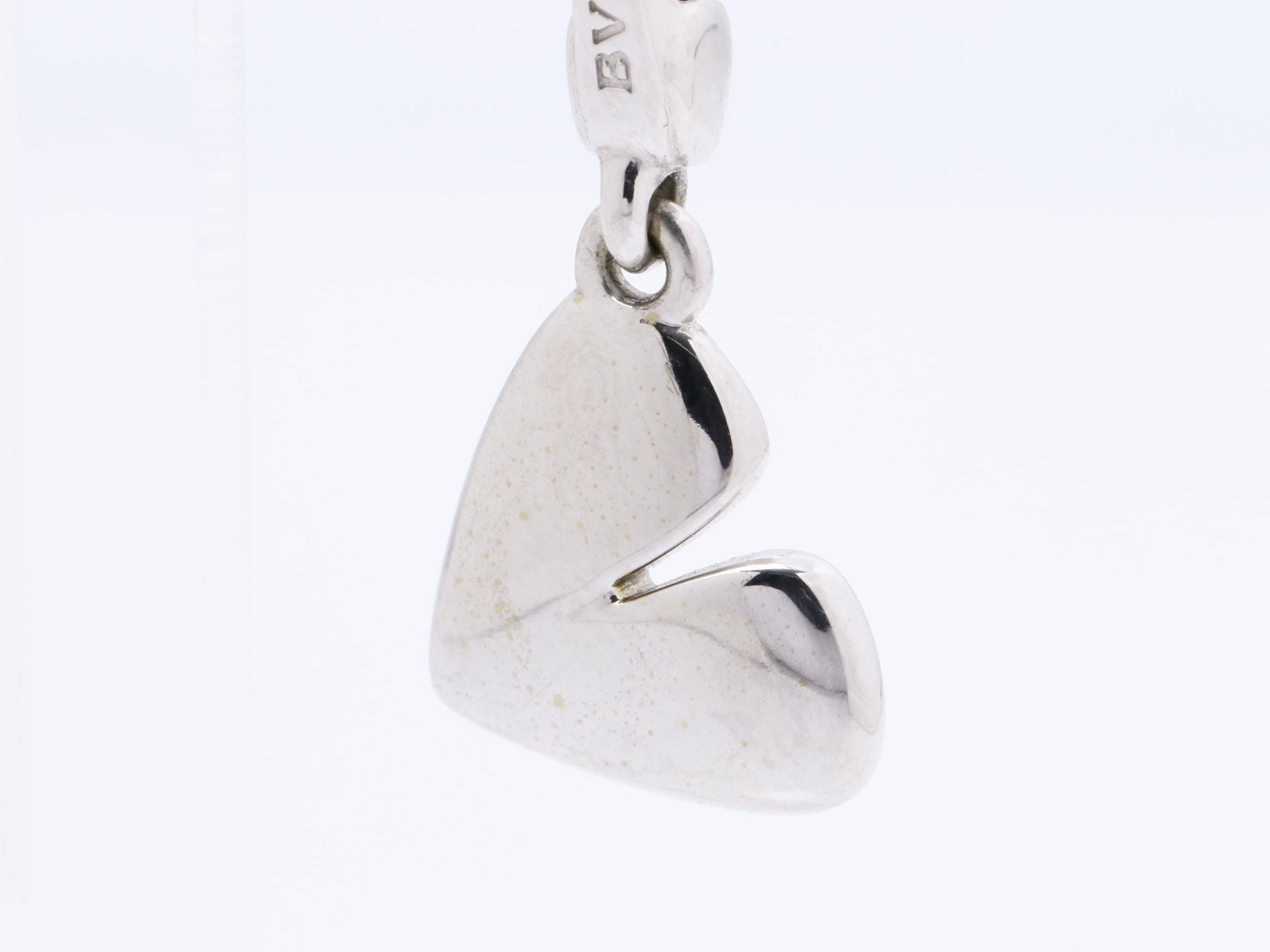 750WG Cuore Heart Charm Top 3g — view 3