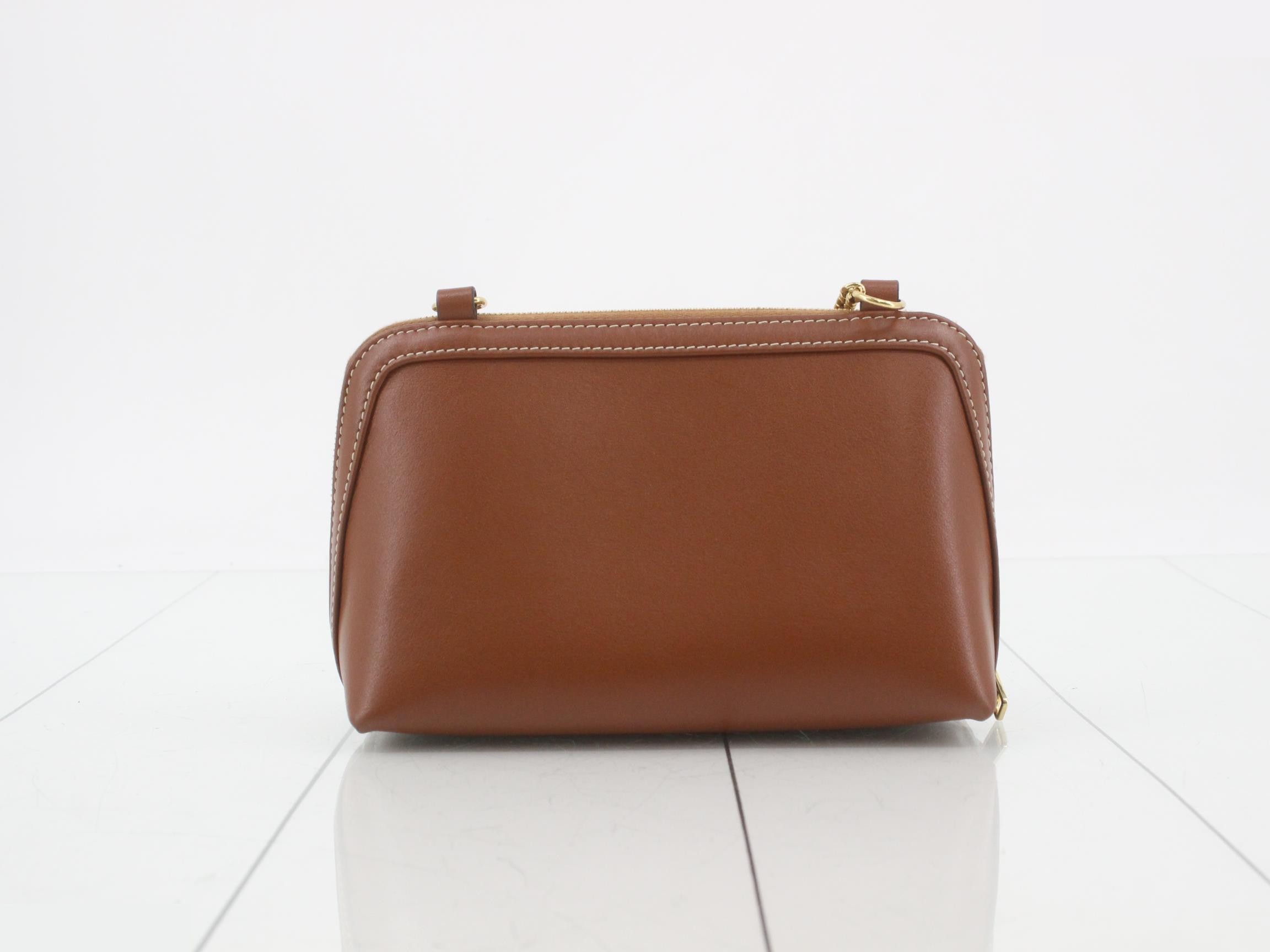 Cuir Triomphe Chain Shoulder Bag — view 2