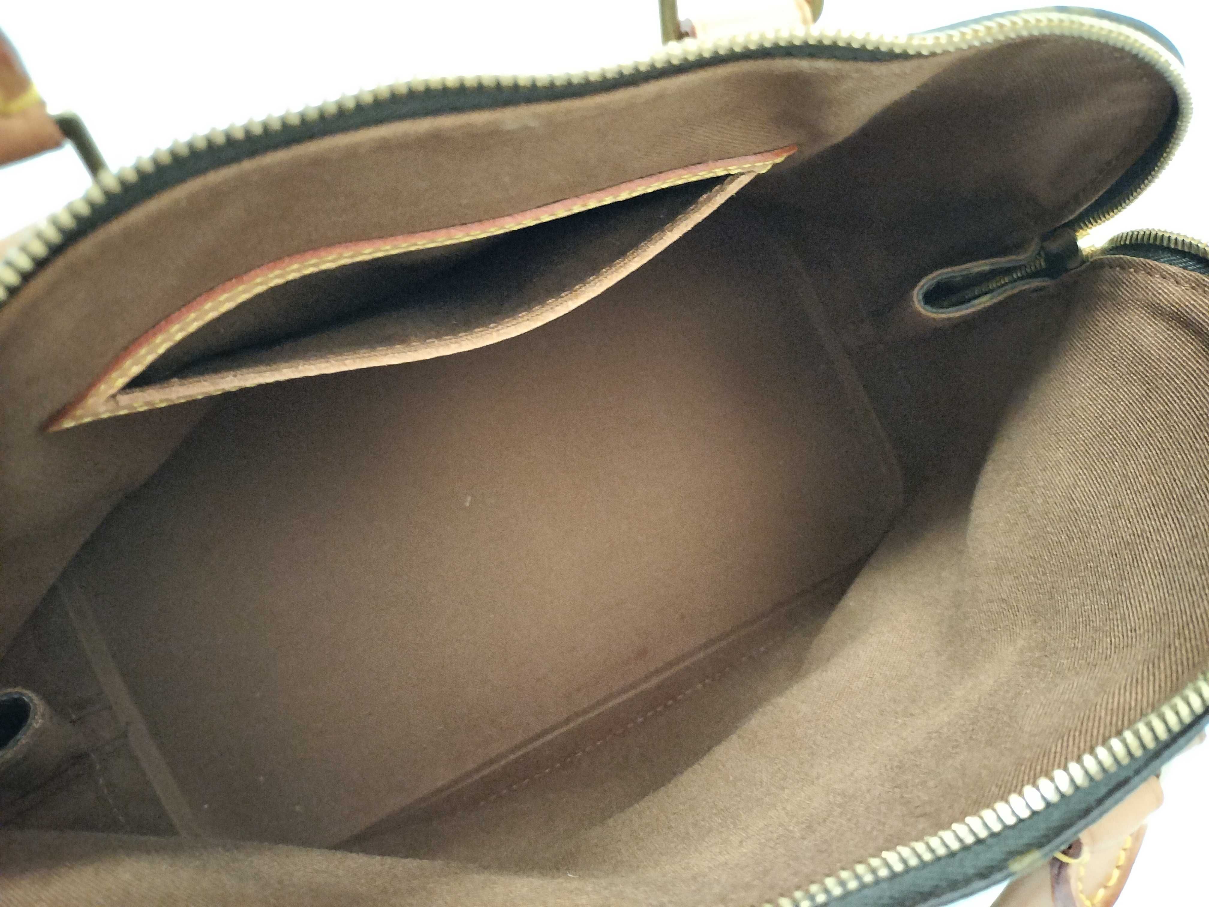 Monogram Alma Handbag with Strap — view 11