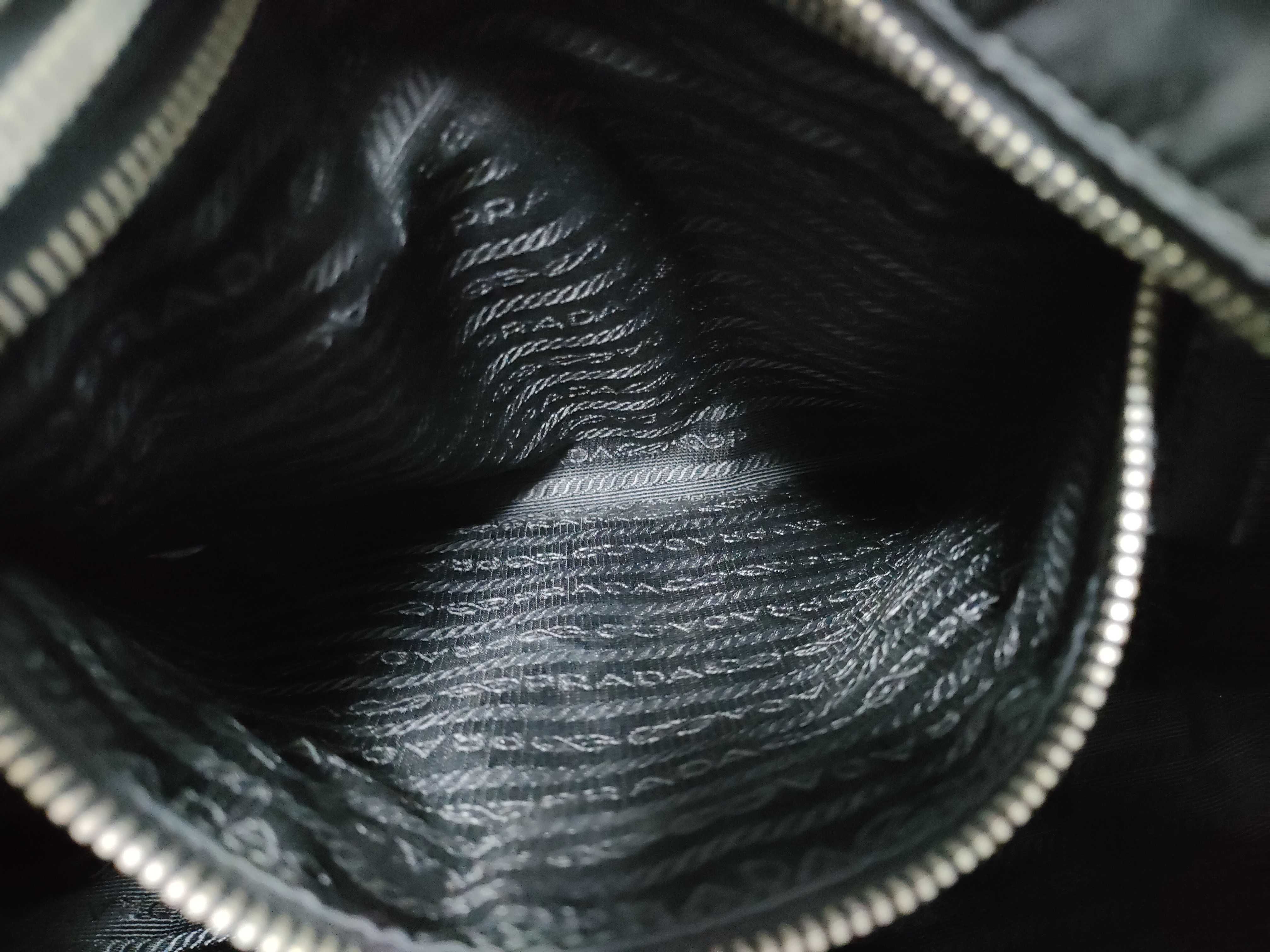 Nylon Leather Tote Bag Black 165 Tote Bag — view 15