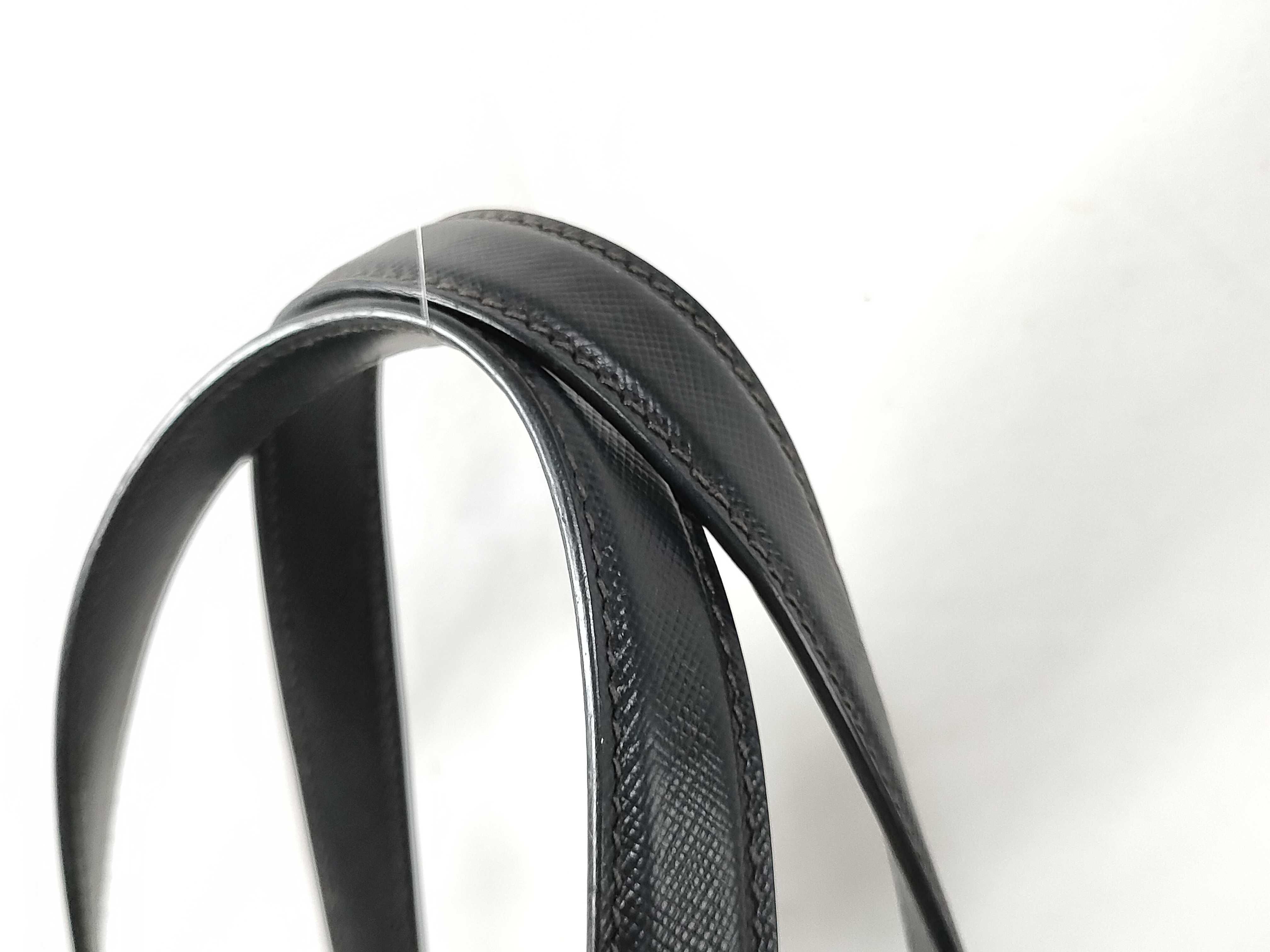 Nylon Leather Tote Bag Black 165 Tote Bag — view 5
