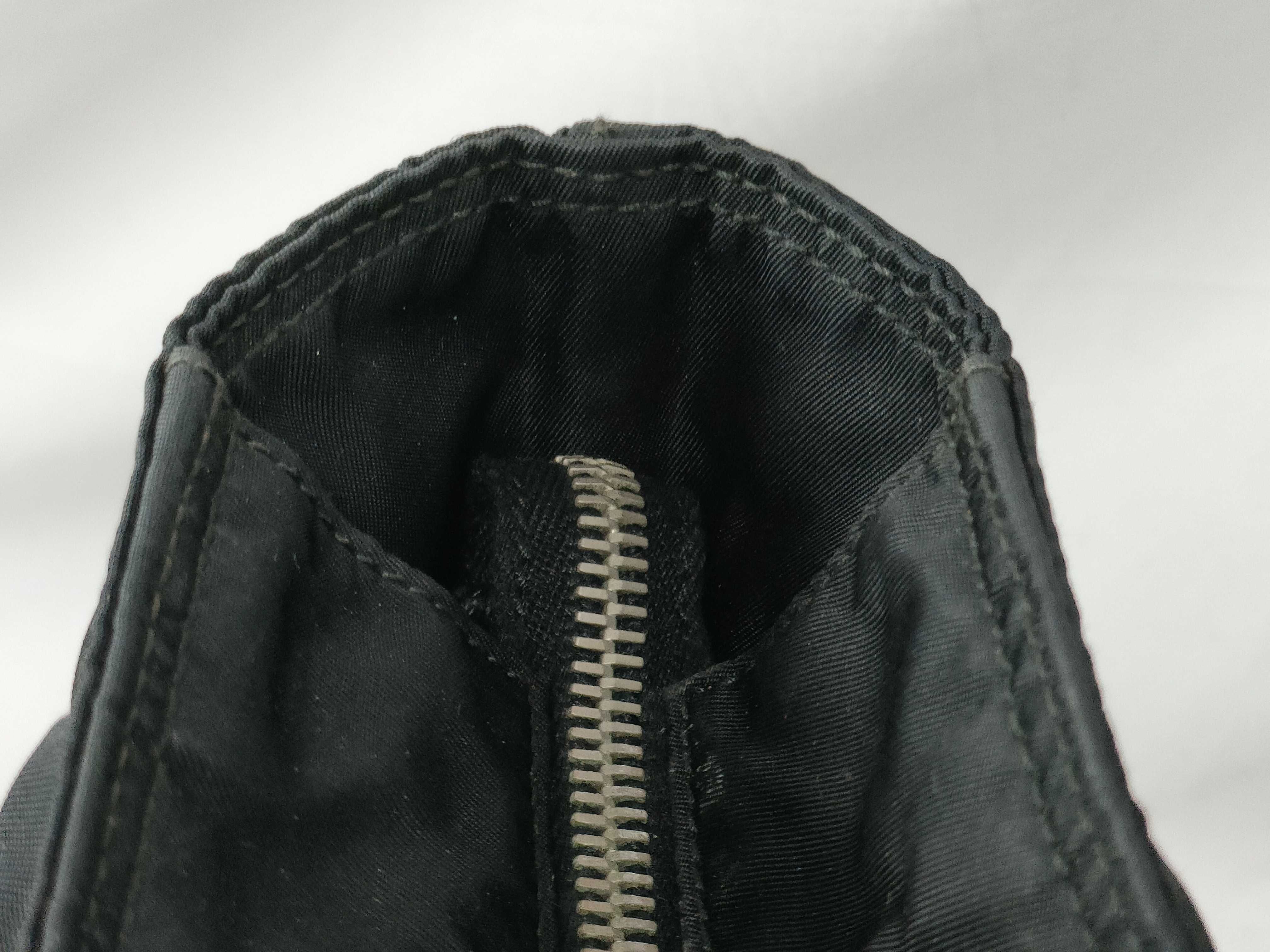Nylon Leather Tote Bag Black 165 Tote Bag — view 7