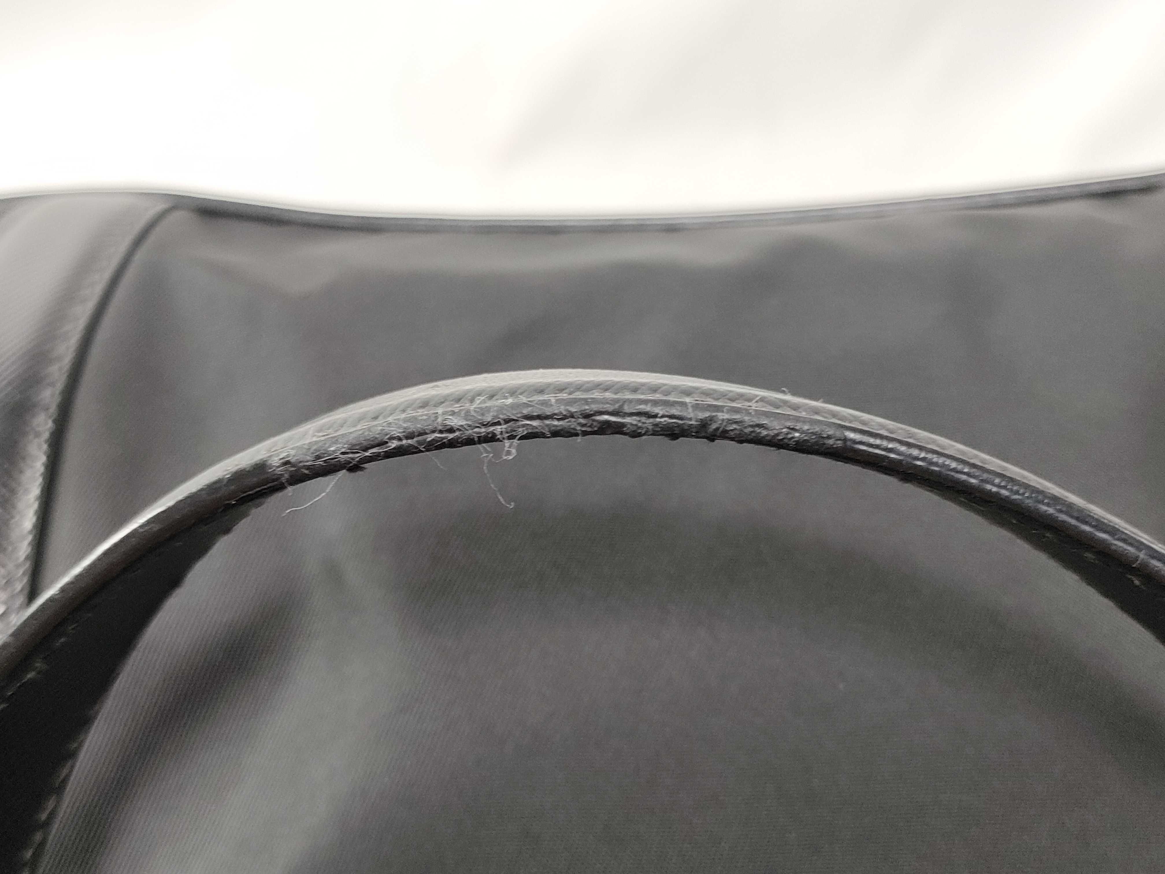 Nylon Leather Tote Bag Black 165 Tote Bag — view 10