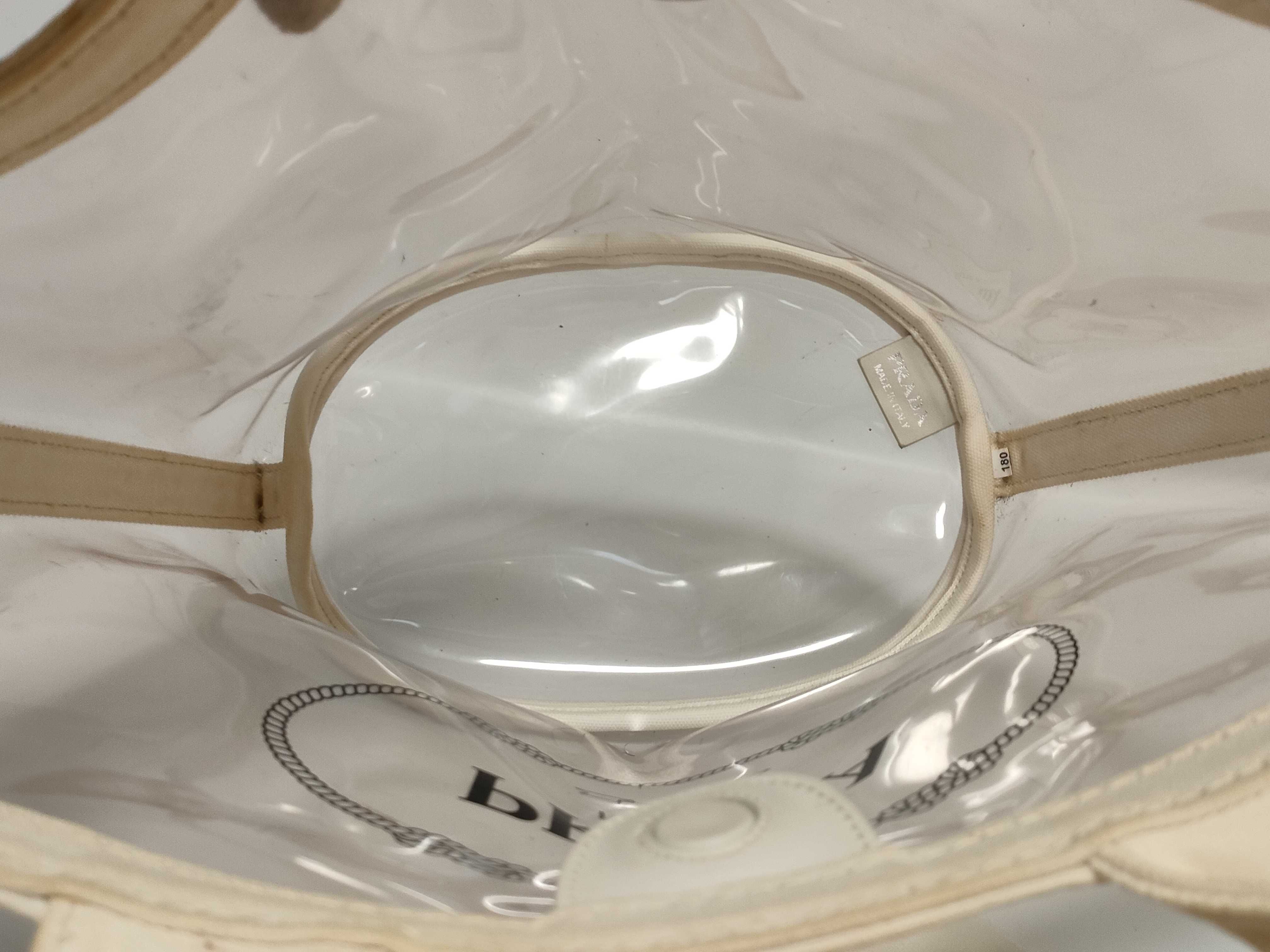 Canapa Vinyl 2-Way Handbag White 1BG187 Handbag — view 10