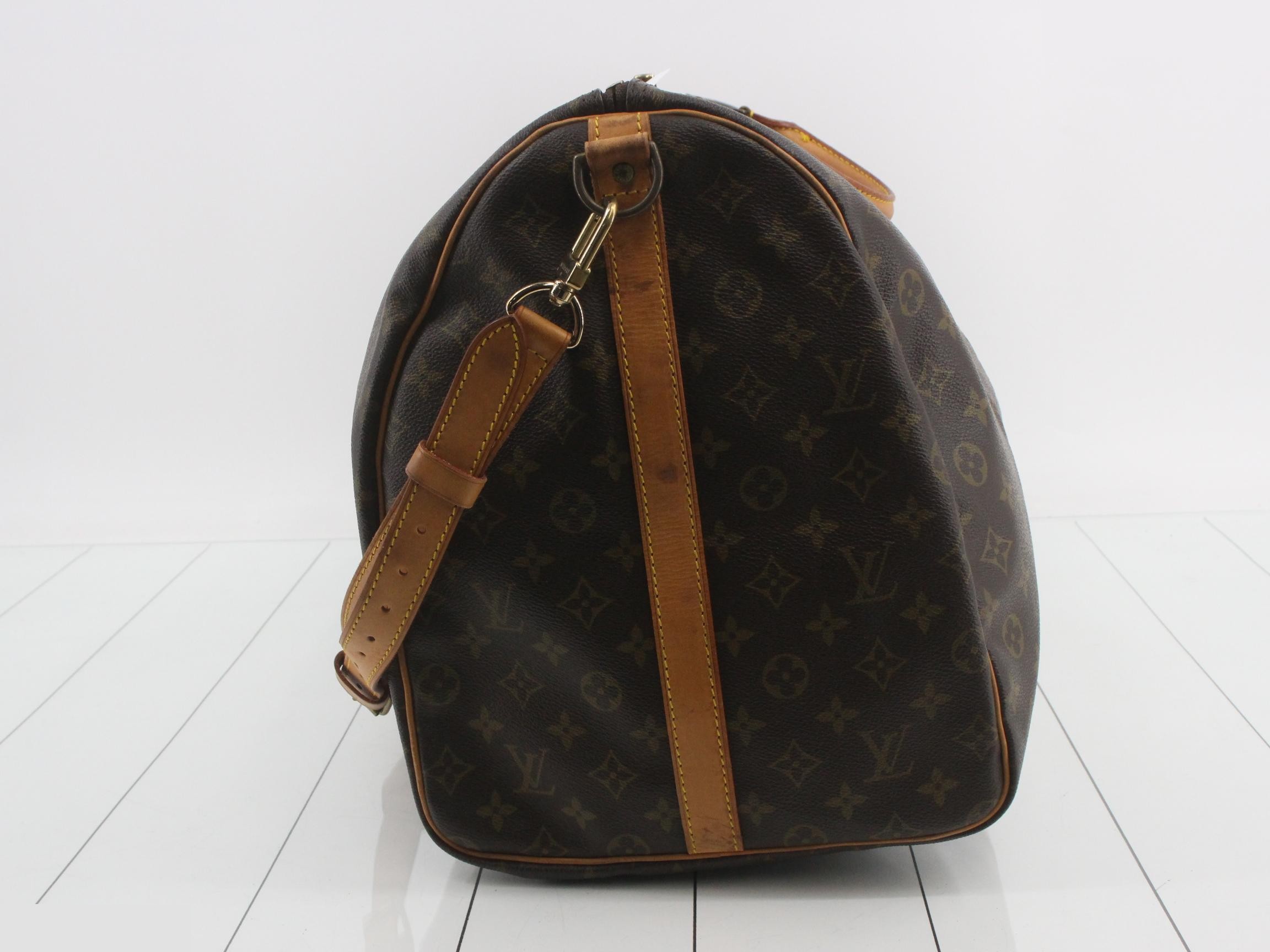 Keepall Bandoulière 60 with shoulder strap — view 3