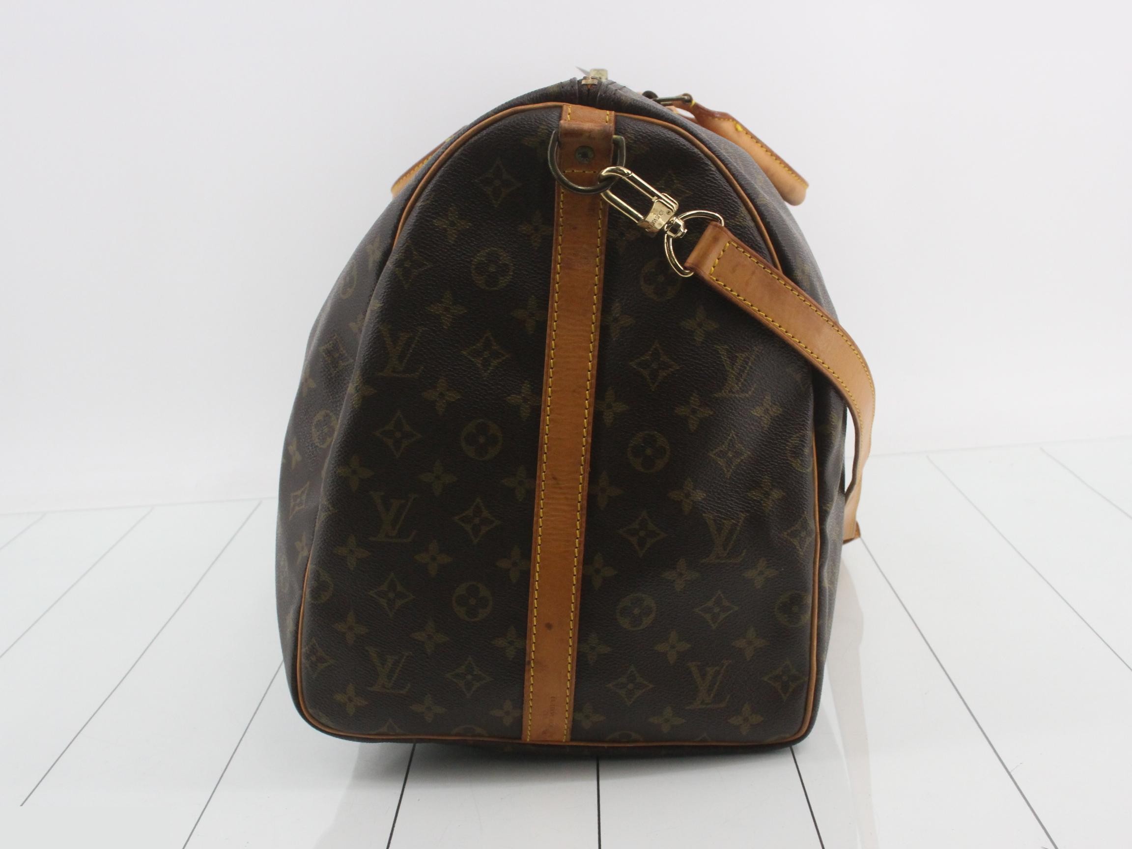 Keepall Bandoulière 60 with shoulder strap — view 4