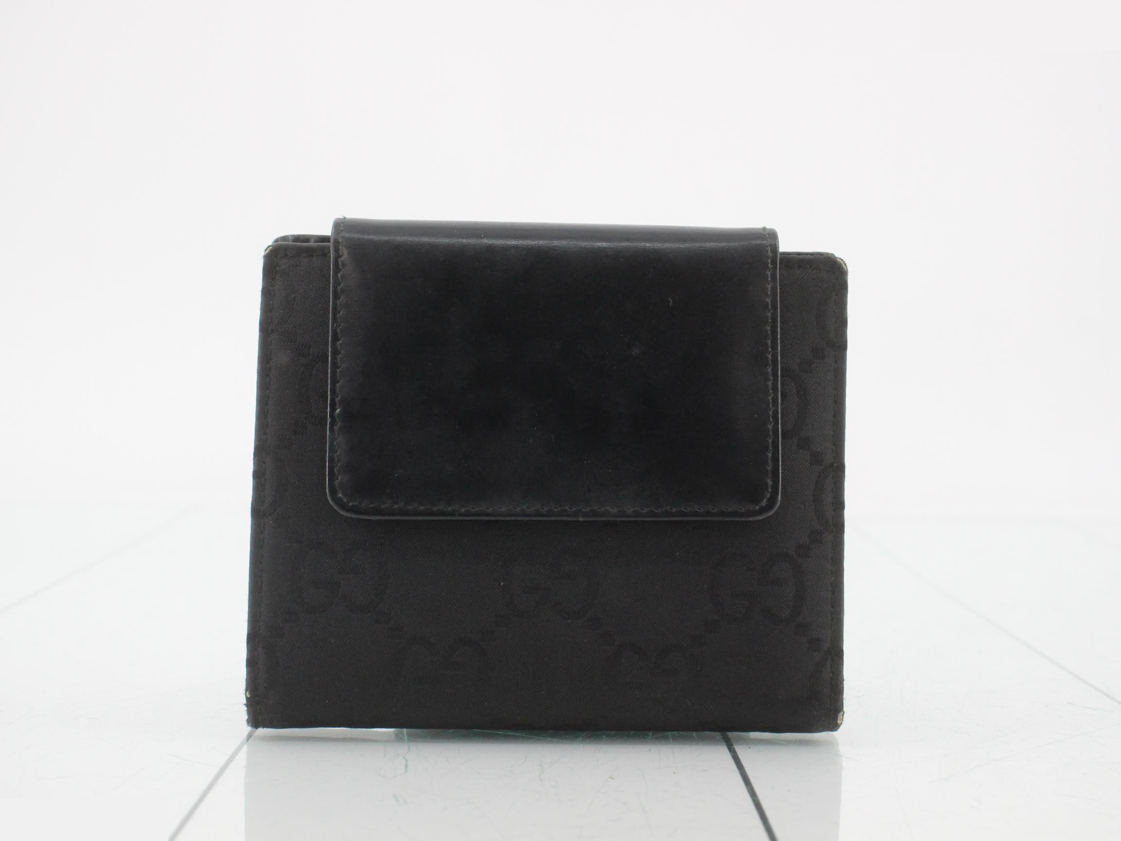 GG Canvas Bi-fold Wallet
