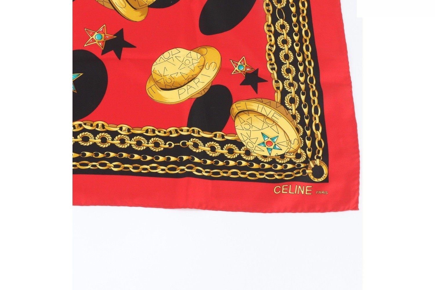 100% Silk Scarf with Tag — view 5
