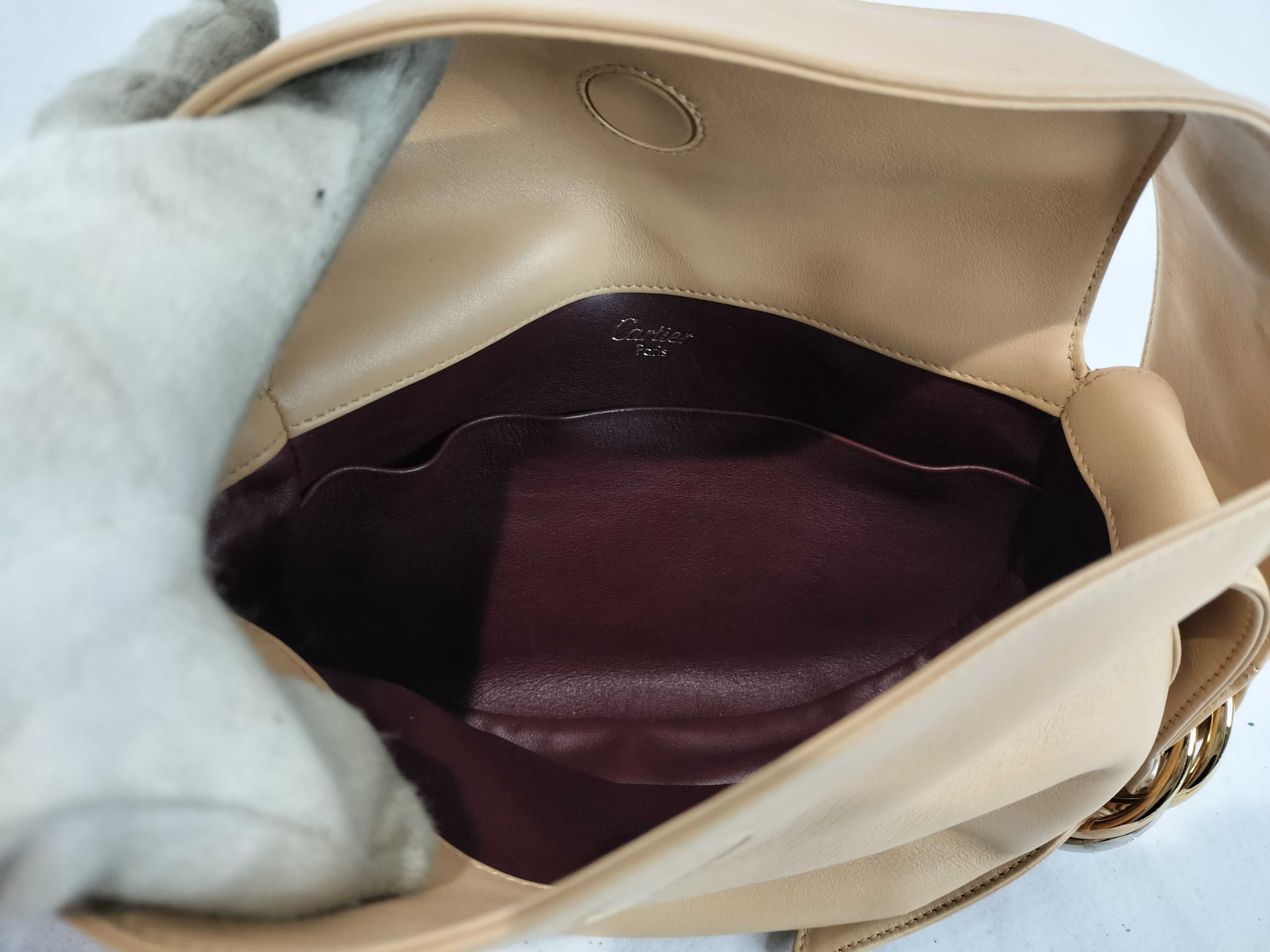 Trinity Leather One-Shoulder Handbag — view 8