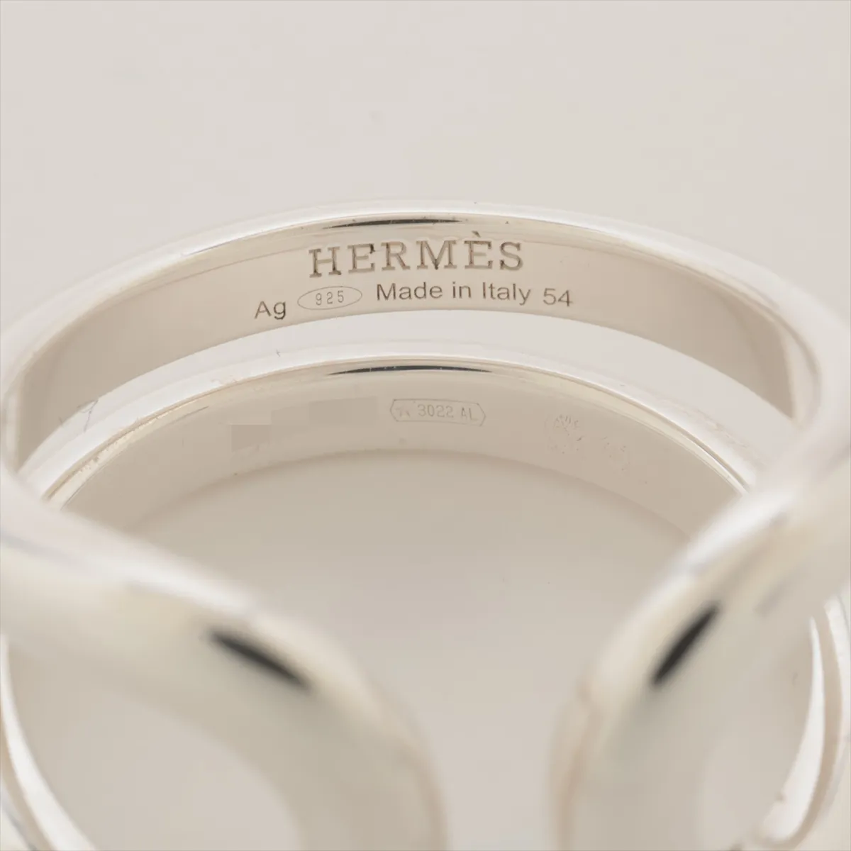 Lima 2025 Ring, Size 54, 925 Sterling Silver, 6.9g, Item Number: 25X444884, Shows signs of wear and tarnishing. — view 3