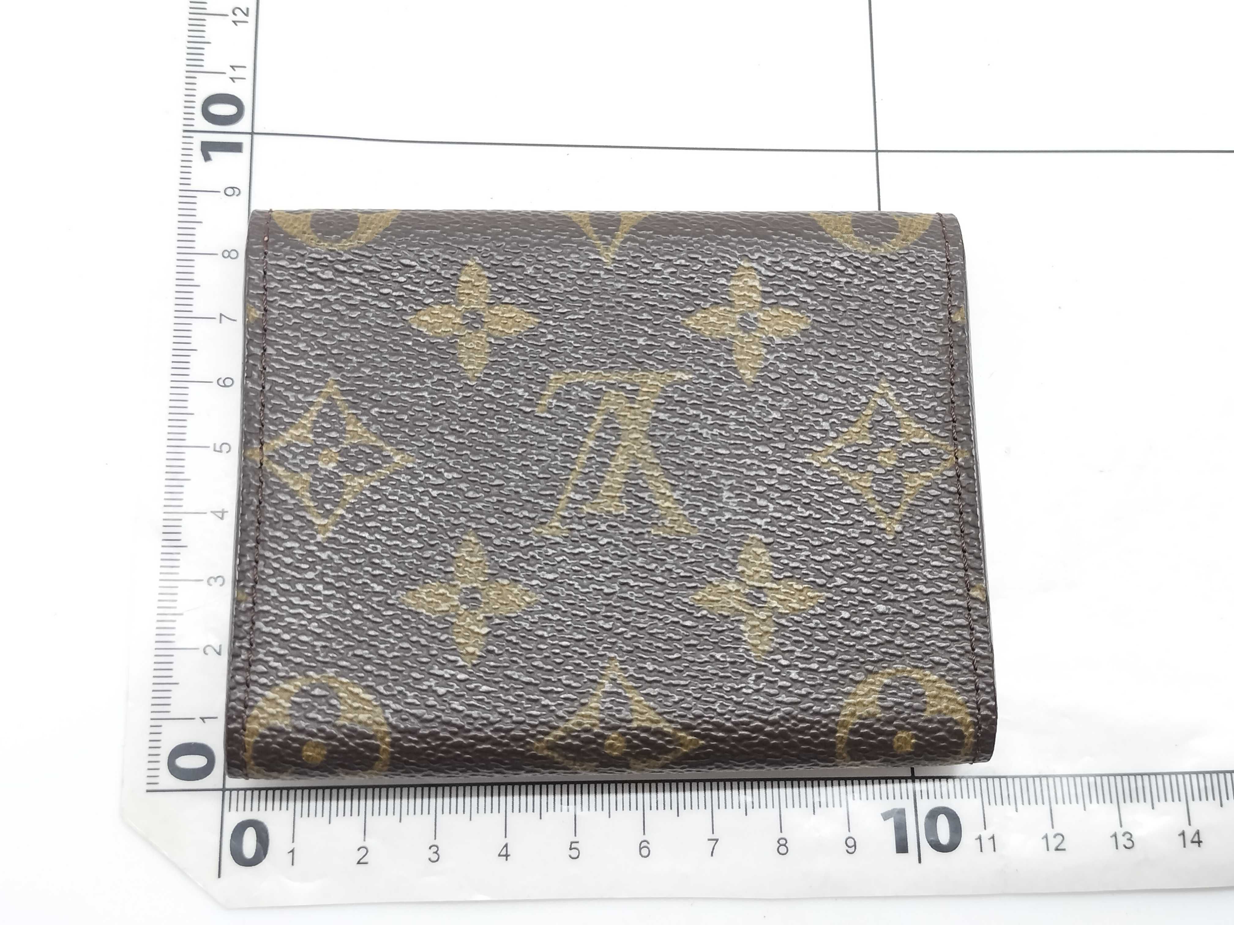 Monogram M63801 Envelope Carte de Visite Business Card Holder Card Case — view 2
