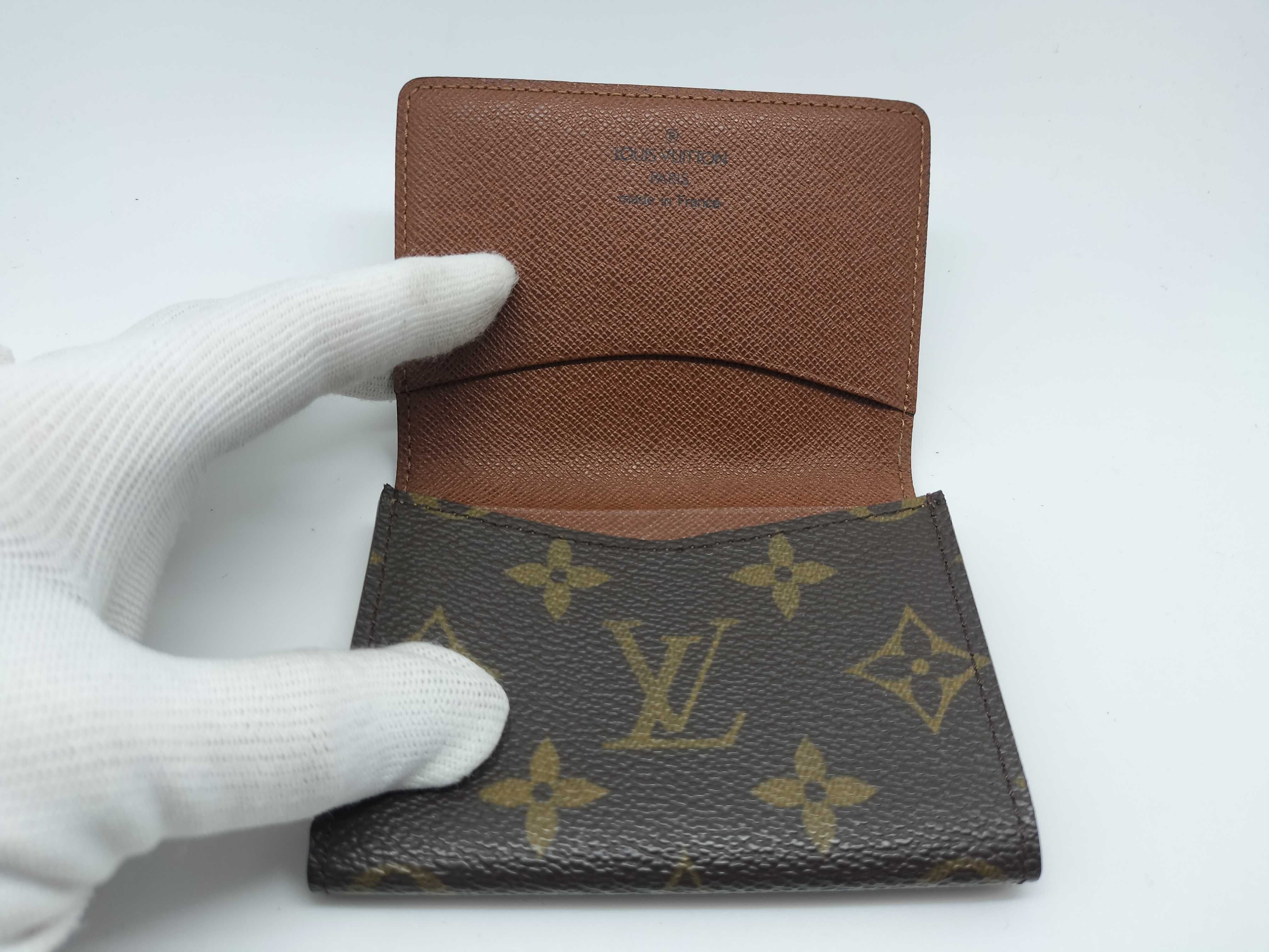Monogram M63801 Envelope Carte de Visite Business Card Holder Card Case — view 7