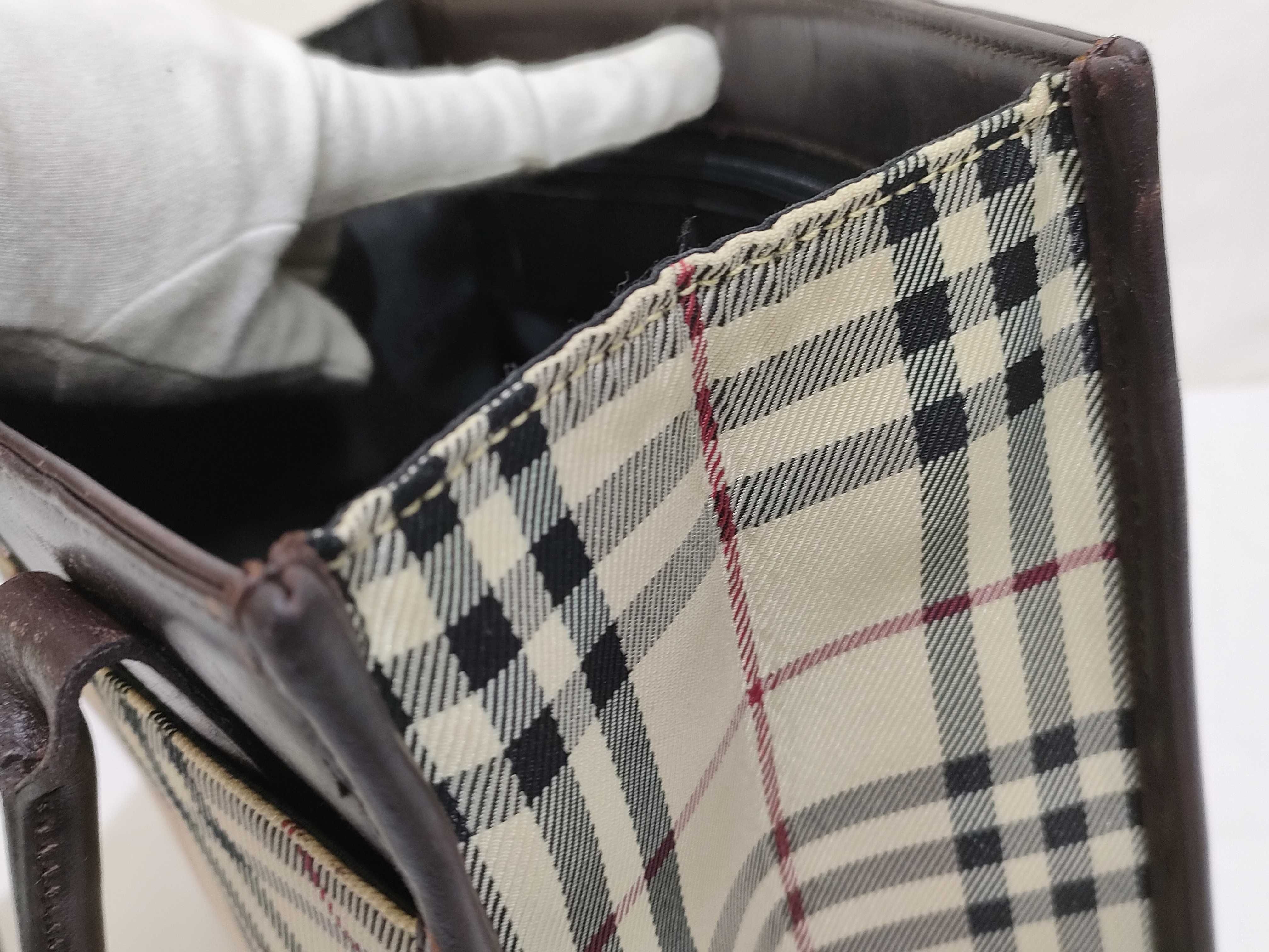 Mini Tote Nova Check Handbag — view 12