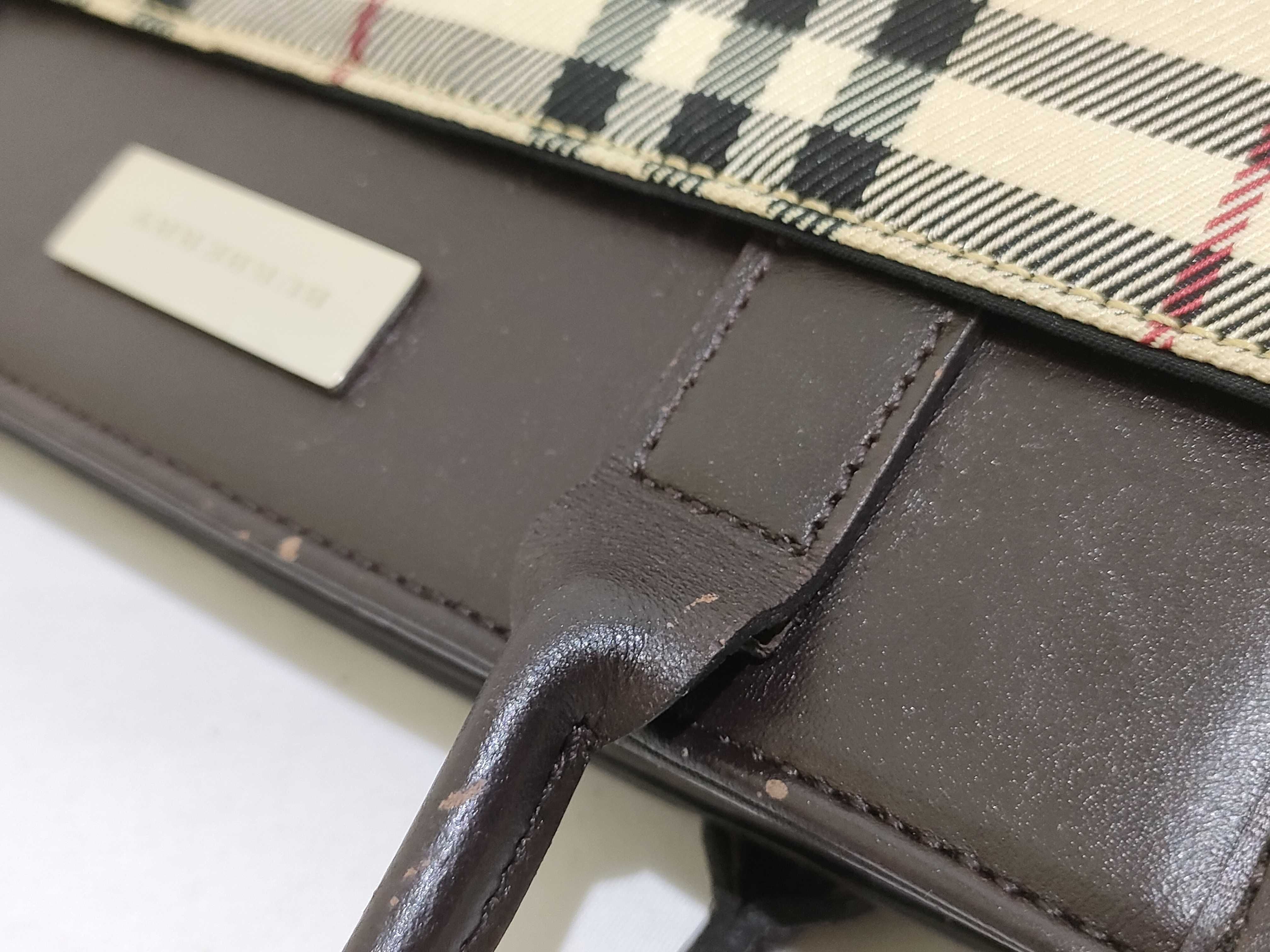 Mini Tote Nova Check Handbag — view 5