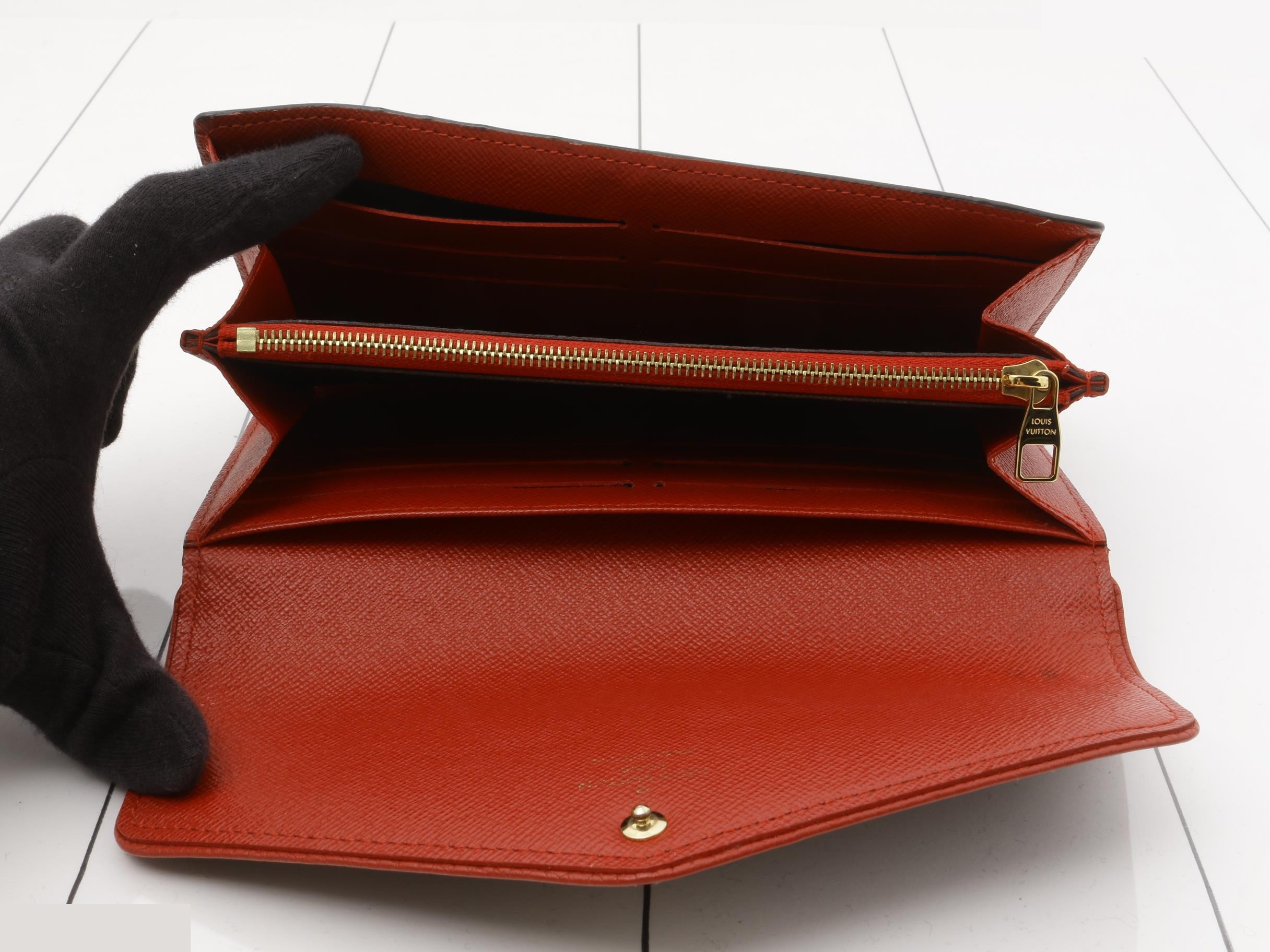 Monogram long wallet Portefeuille Sarah Retiro — view 4