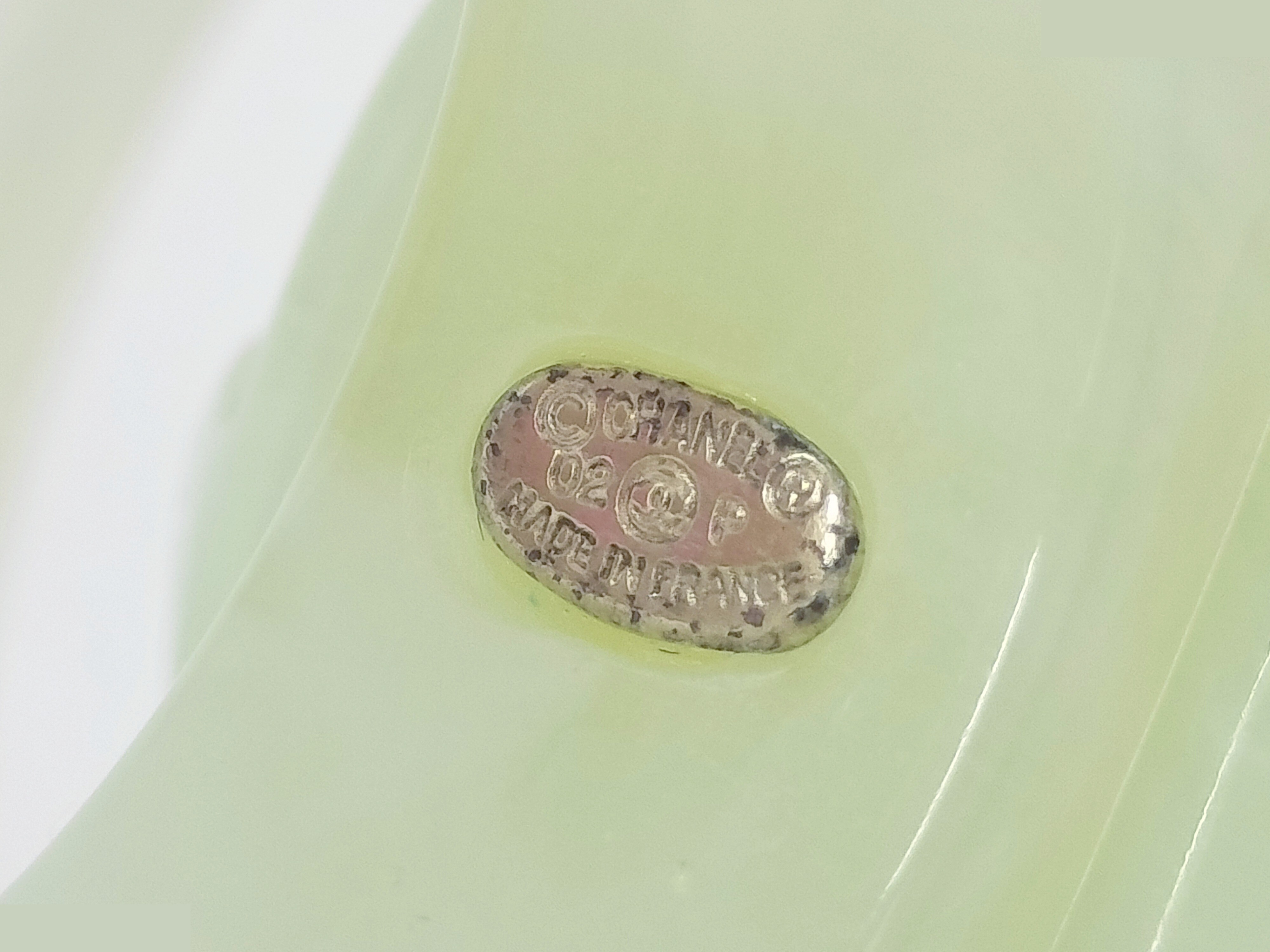 Coco Camellia Plastic Ring, Size #13 — view 3