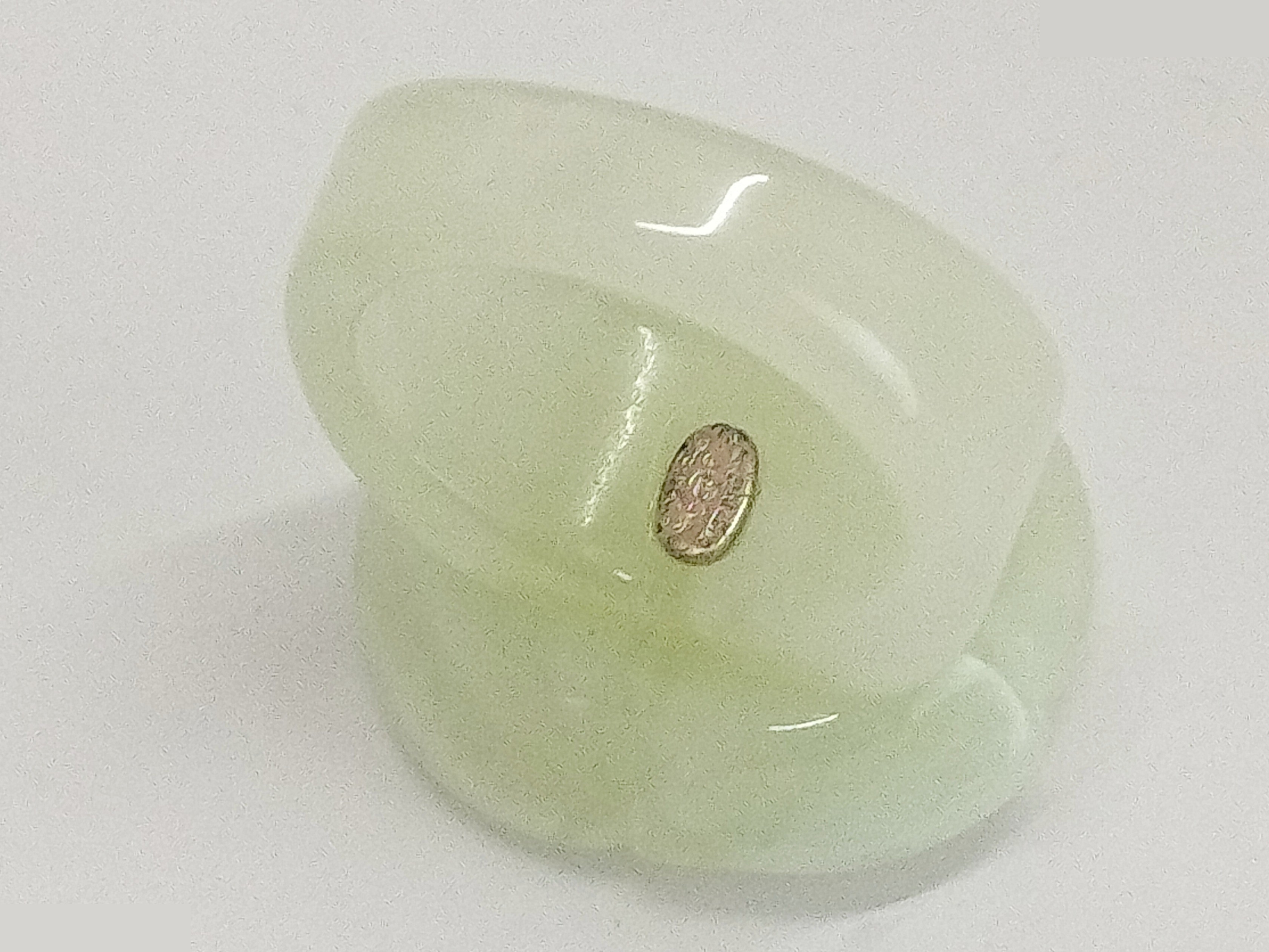 Coco Camellia Plastic Ring, Size #13 — view 4