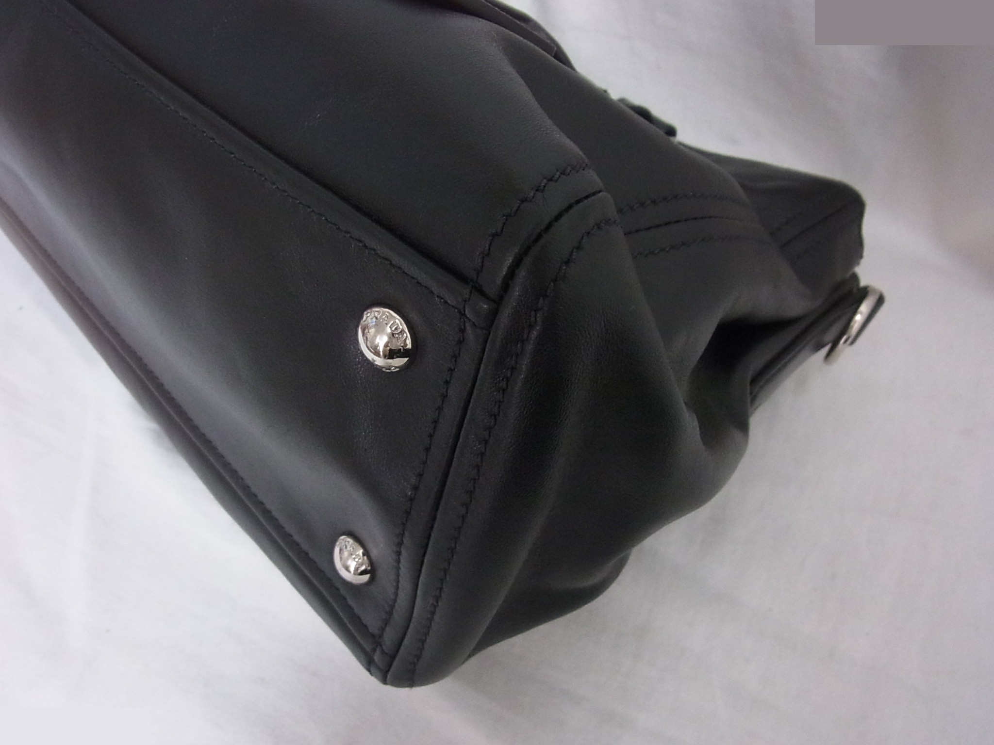 BN2866 Shoulder Bag, 2-Way, Black — view 3