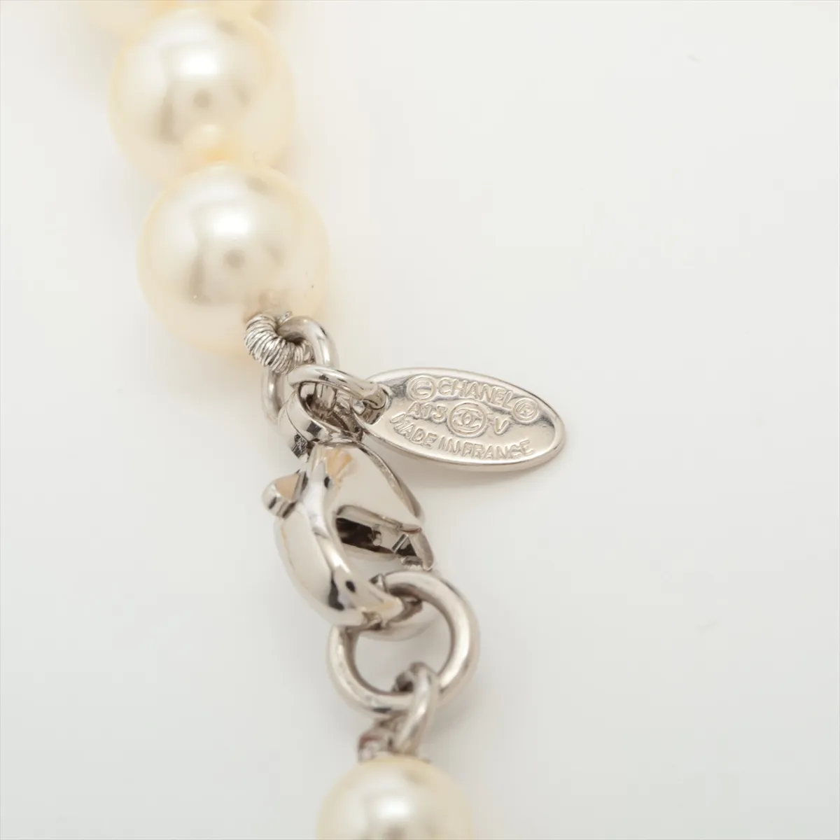 Cocomark A13V Long Necklace Fake Pearl — view 4