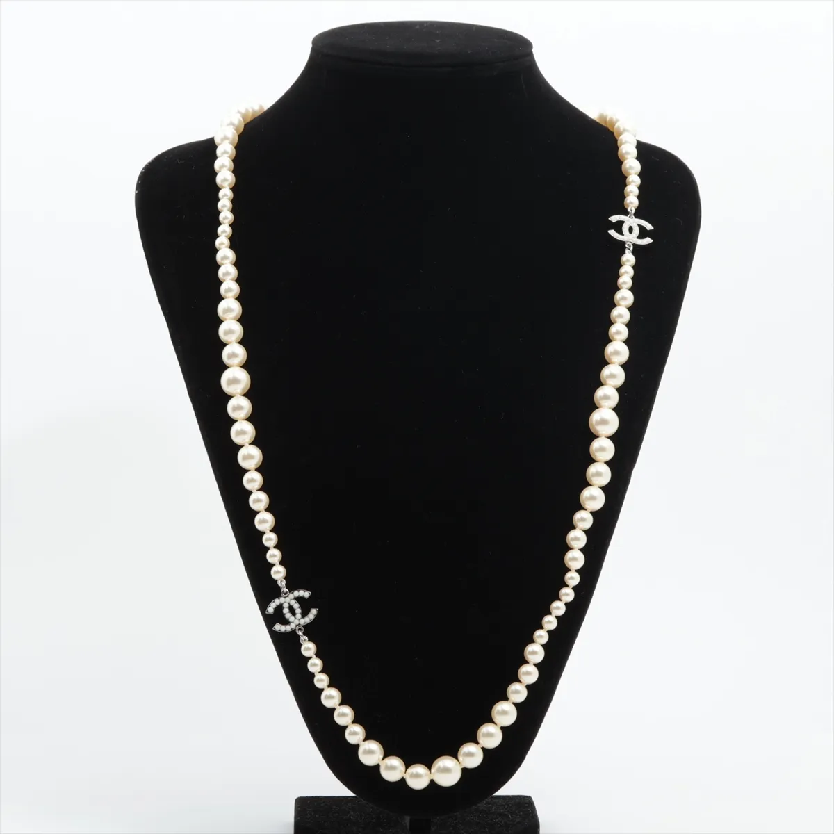 Cocomark A13V Long Necklace Fake Pearl — view 5