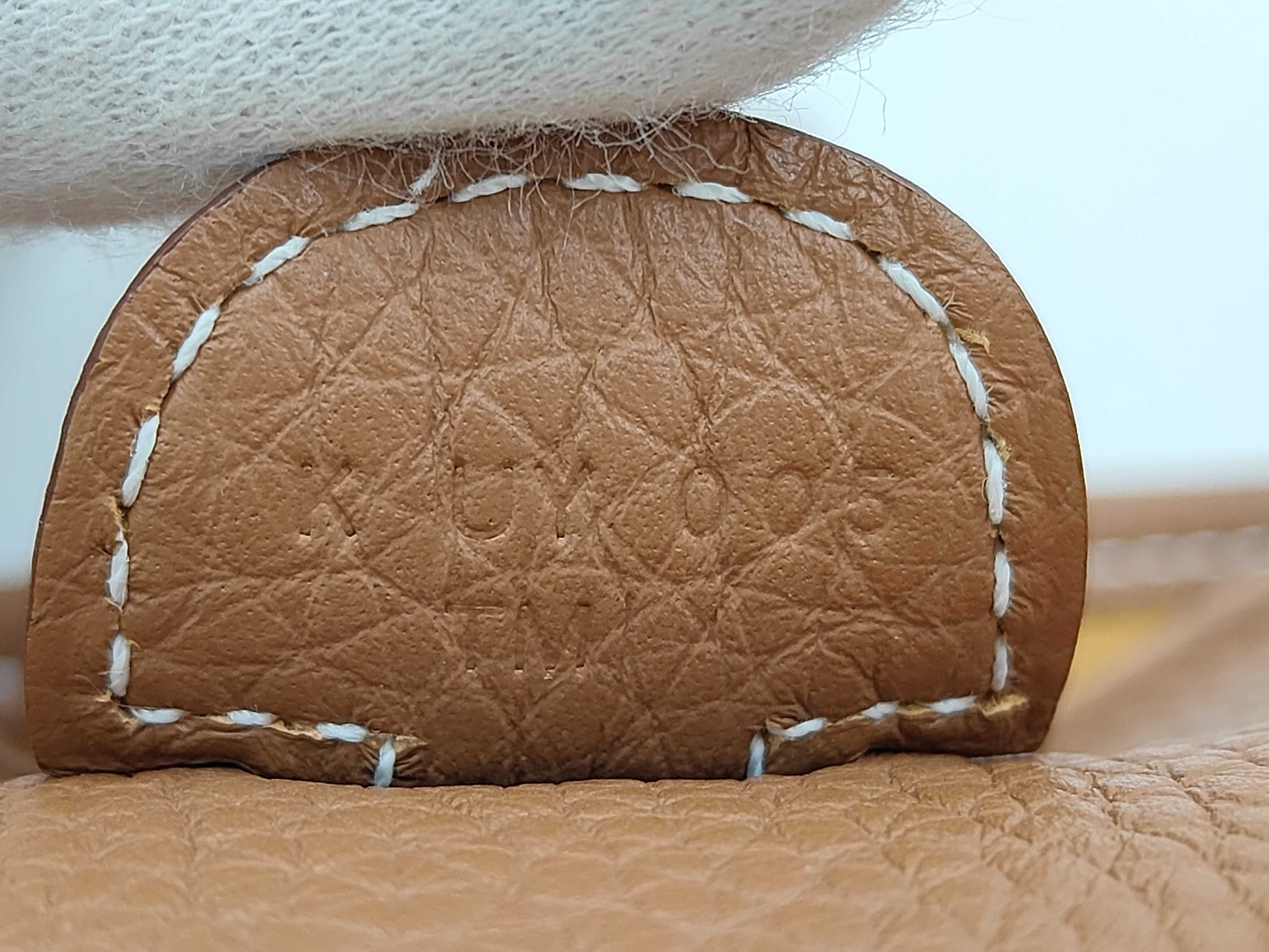 Evelyne 3PM Taurillon leather, gold, silver hardware, K stamp, shoulder bag — view 8