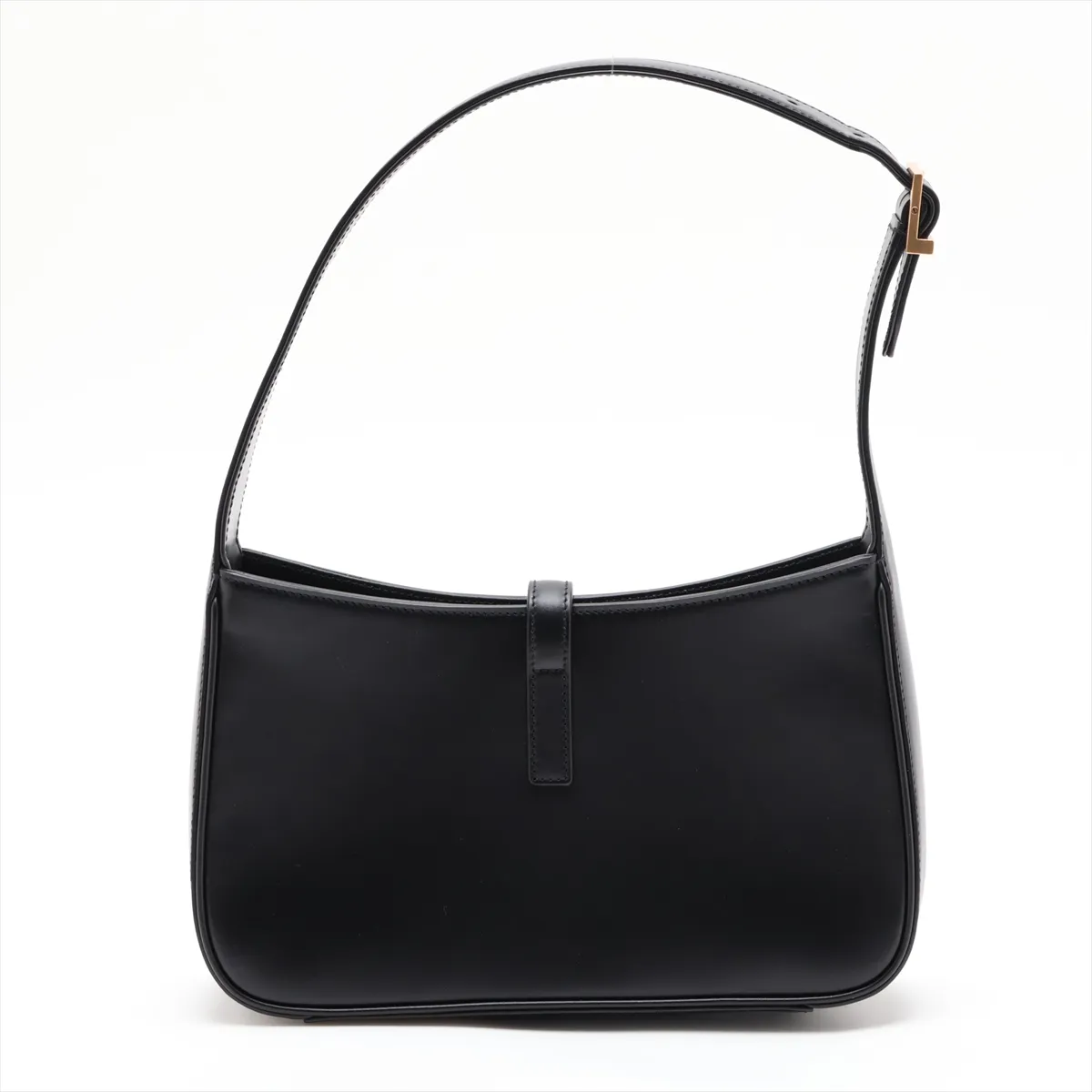 Le Cincassette 657228 Leather Shoulder Bag, Black — view 2