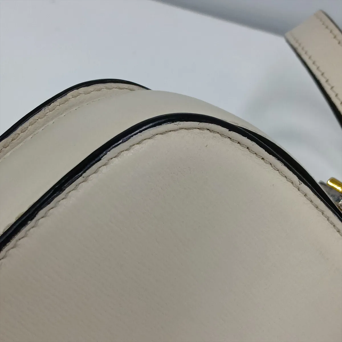 Sylvie 1969 615965 Leather Shoulder Bag, White — view 15