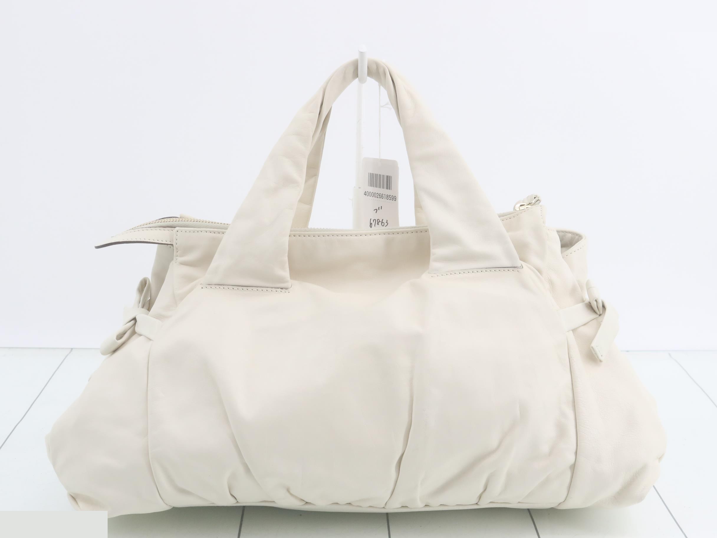 Hysteria logo leather handbag — view 2