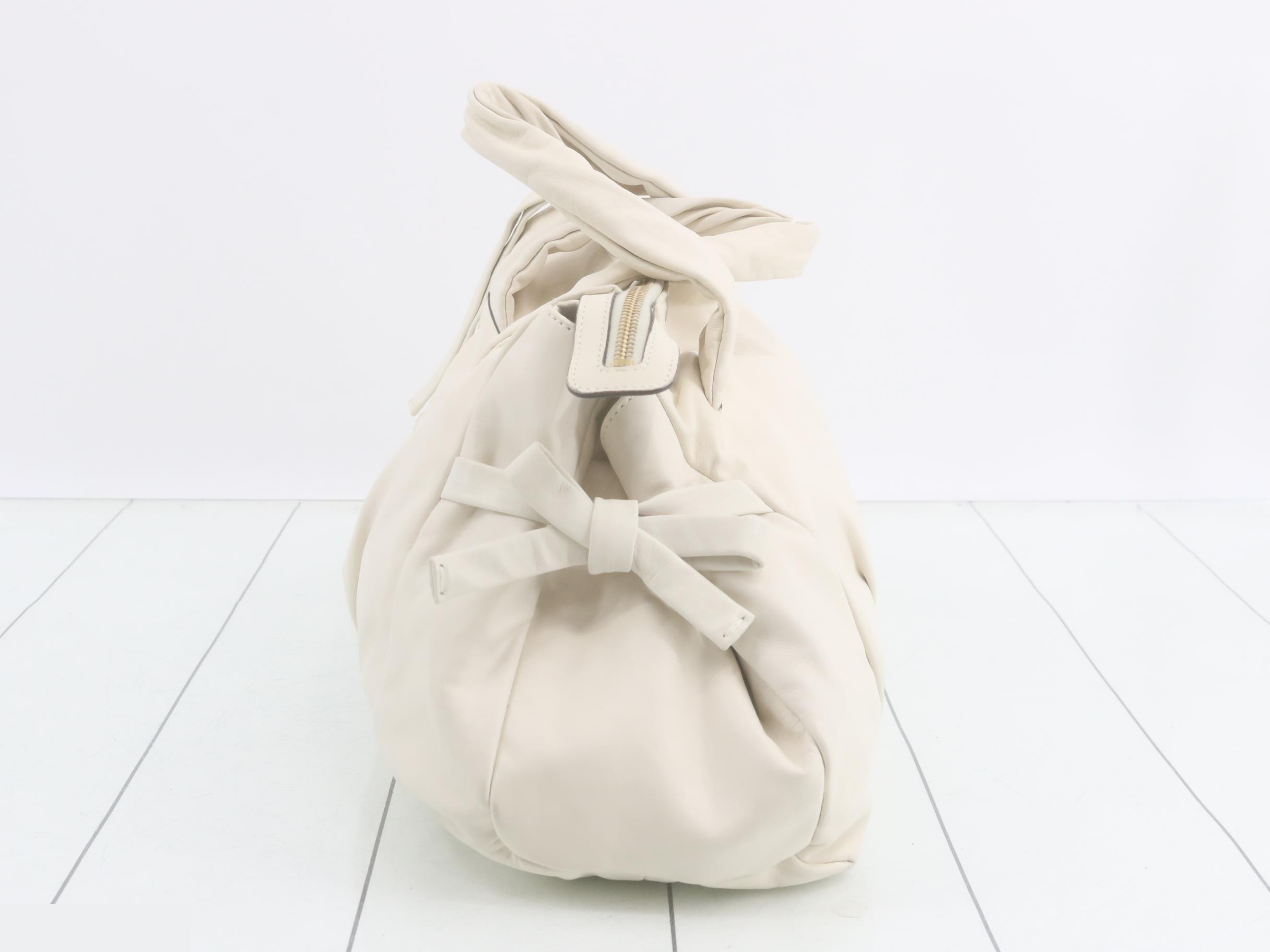 Hysteria logo leather handbag — view 3