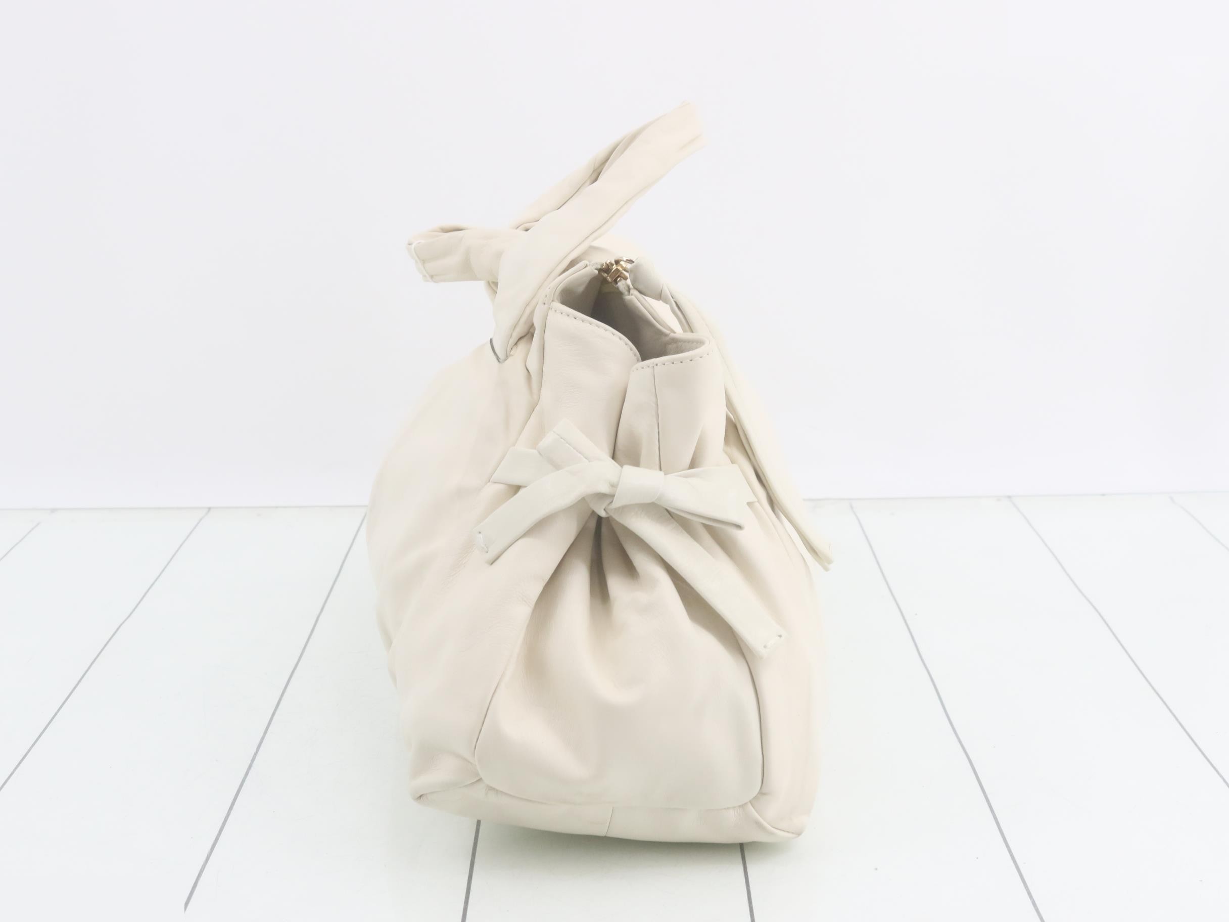 Hysteria logo leather handbag — view 4