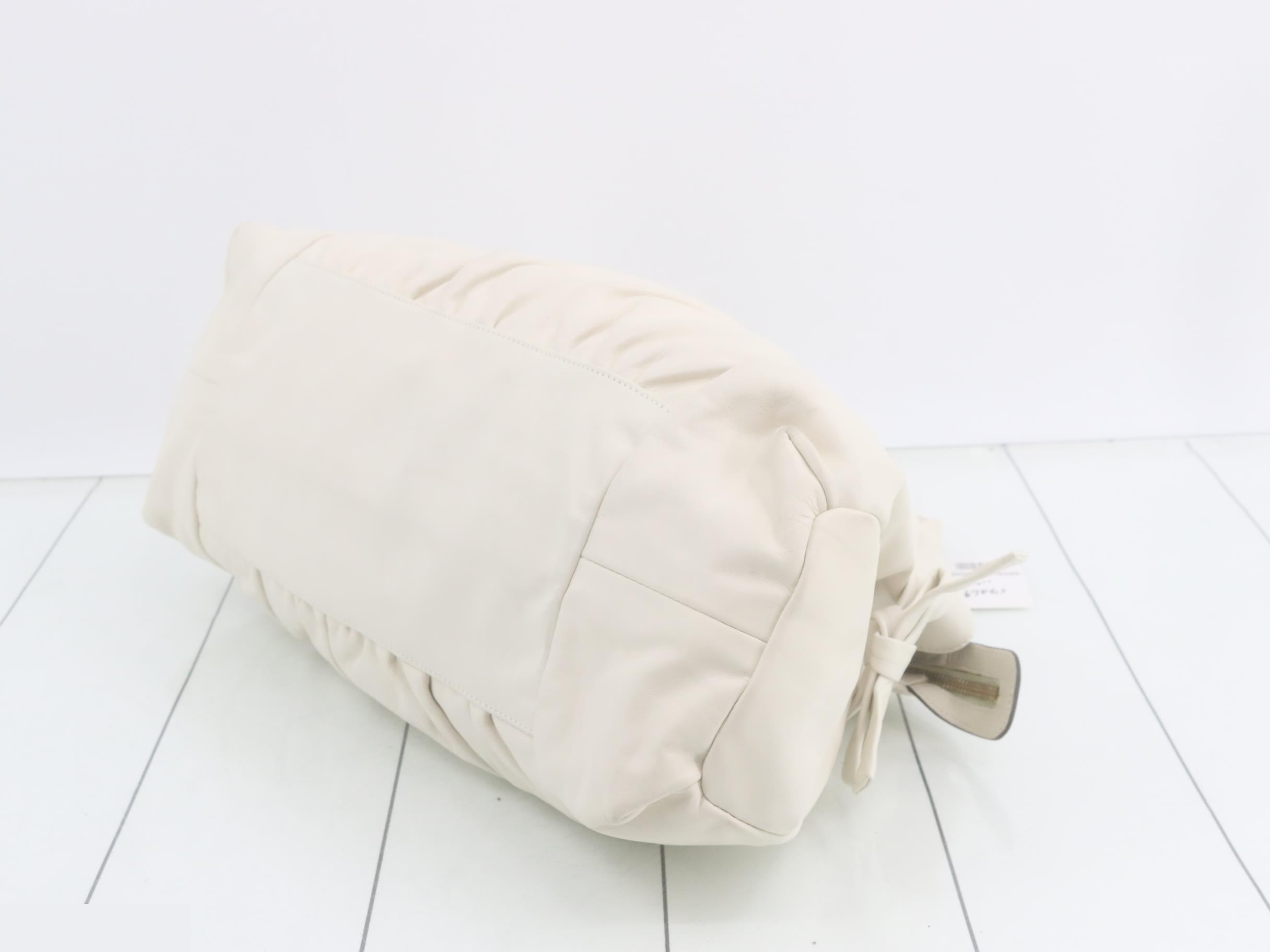 Hysteria logo leather handbag — view 6