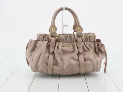 Leather 2-Way Handbag
