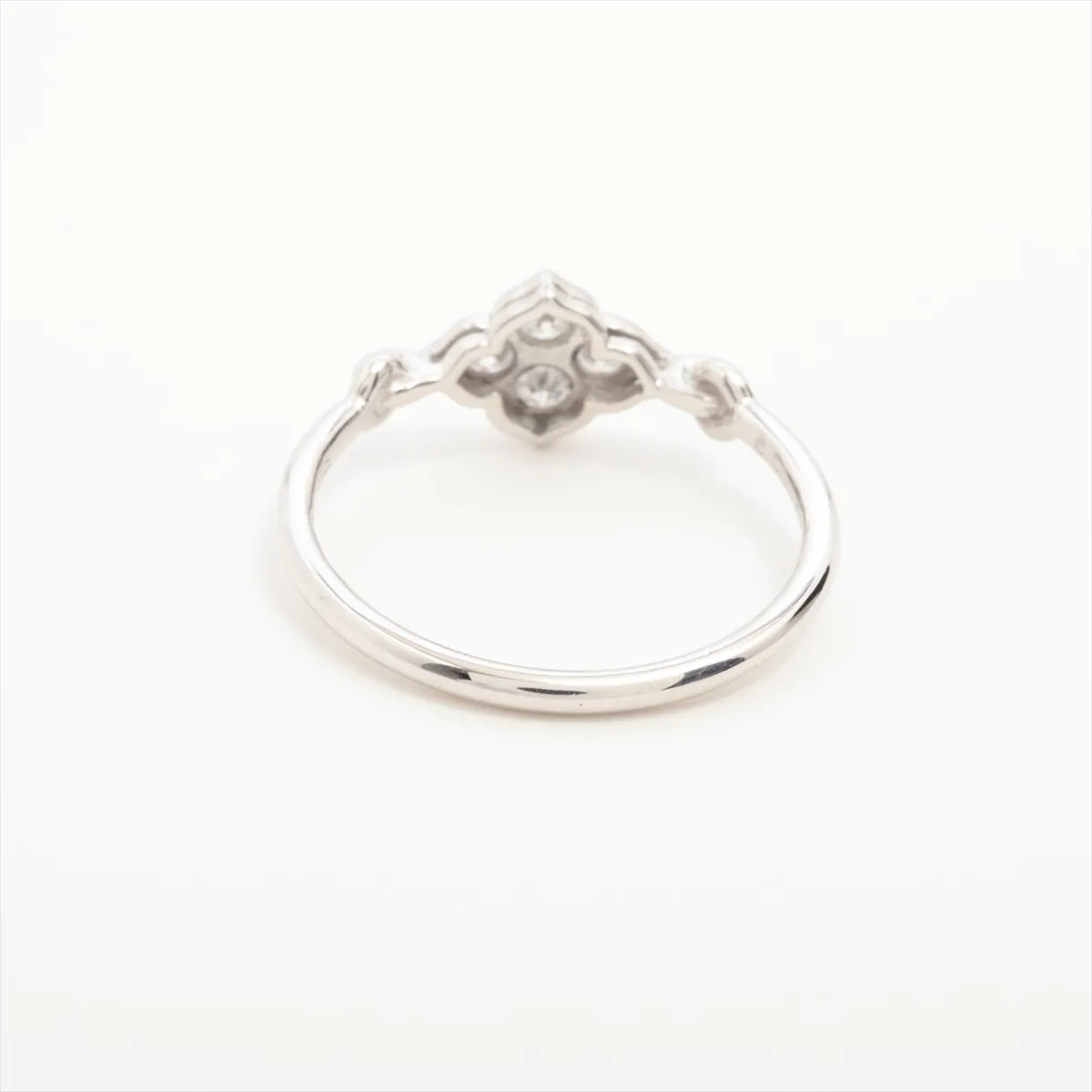 Hindu Diamond Ring 750 (WG) 1.7g 50 H60248 — view 2