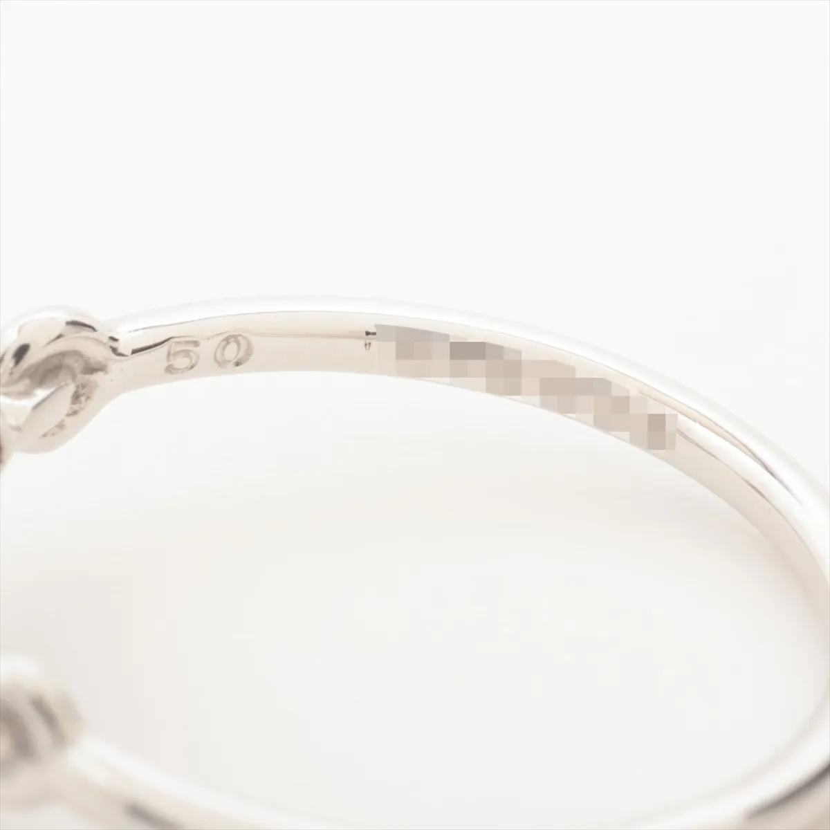Hindu Diamond Ring 750 (WG) 1.7g 50 H60248 — view 3