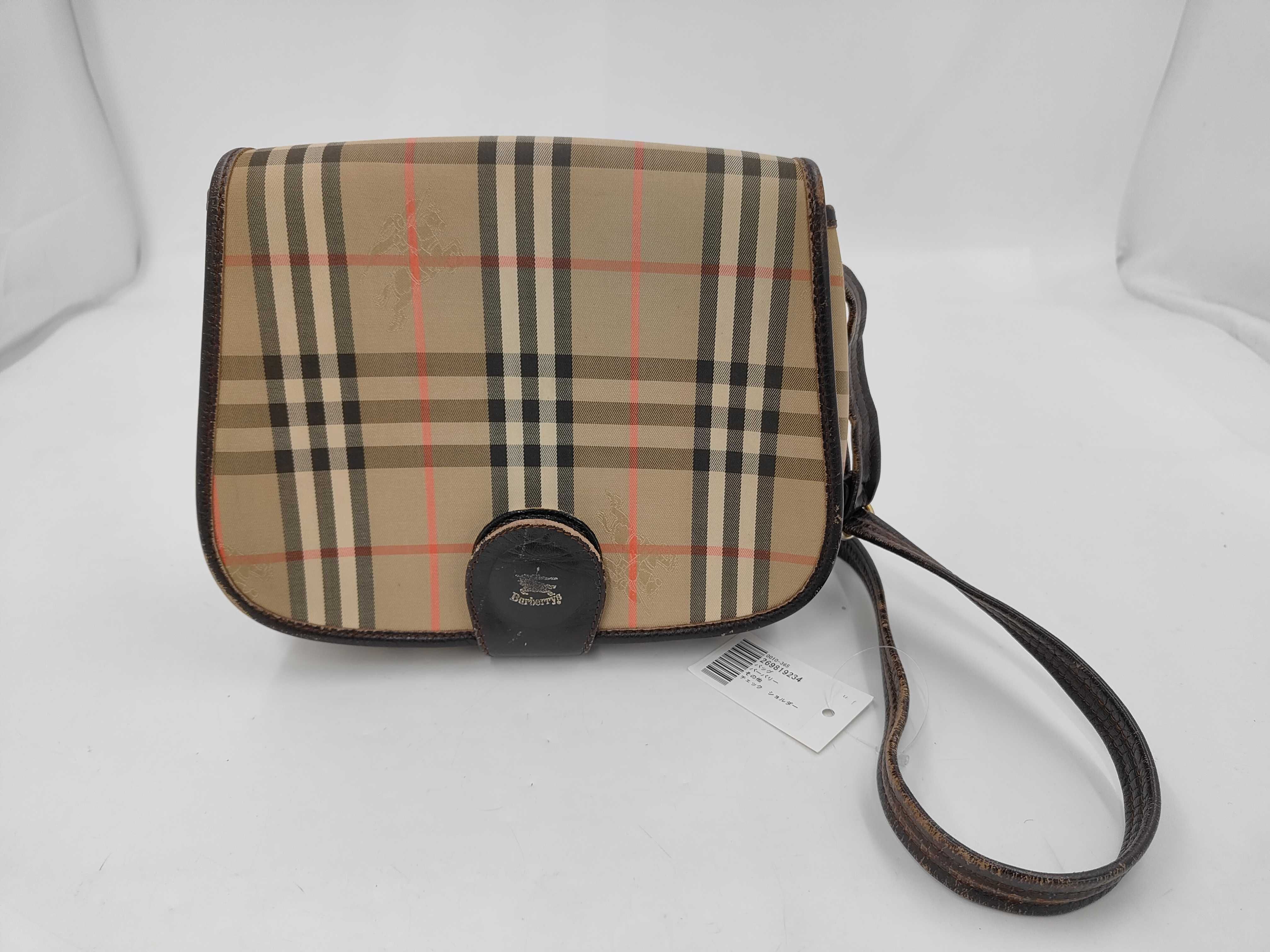 Check Shoulder Bag